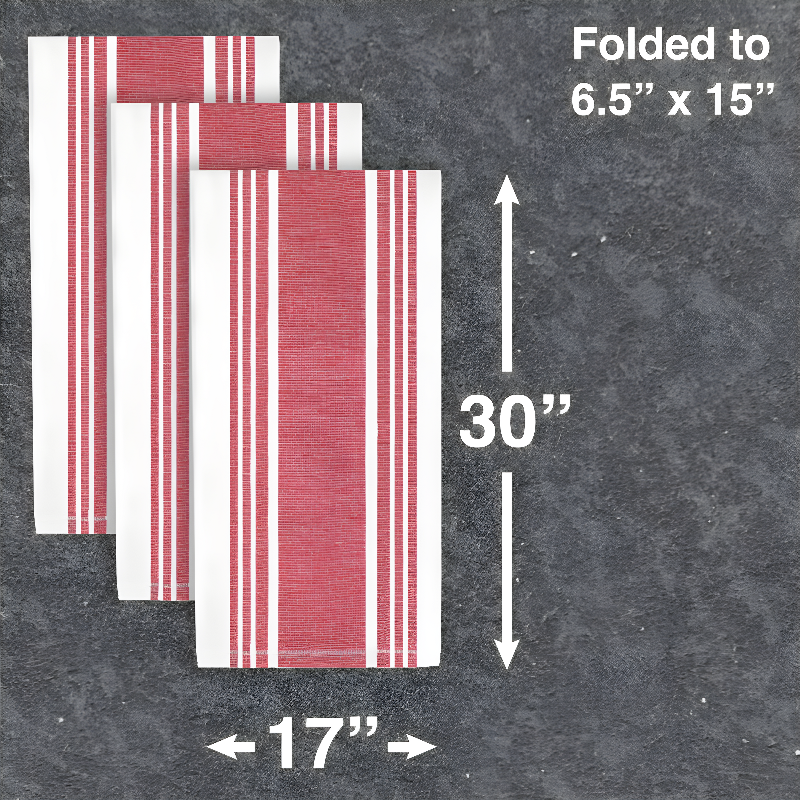 All-Clad Dual Striped Tea Towel