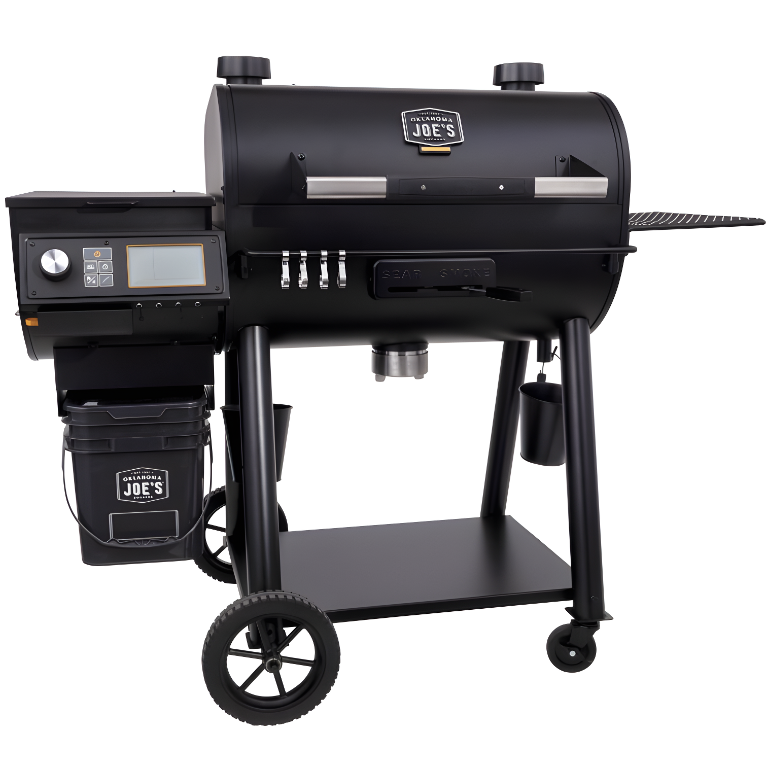 Oklahoma Joe's Rider 900 Deluxe Pellet Grill with Side Shelf