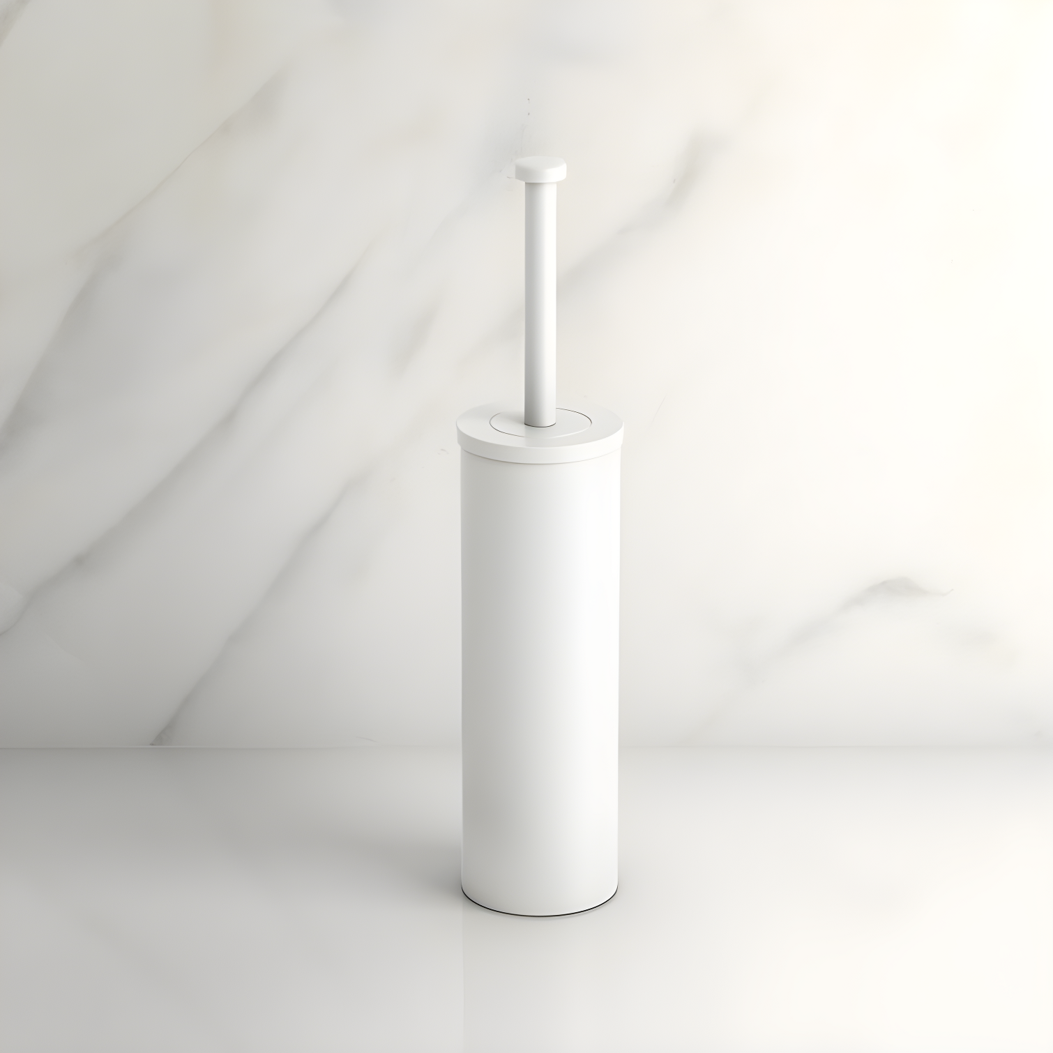 Latitude II 15"H Toilet Brush and Stainless Steel Holder