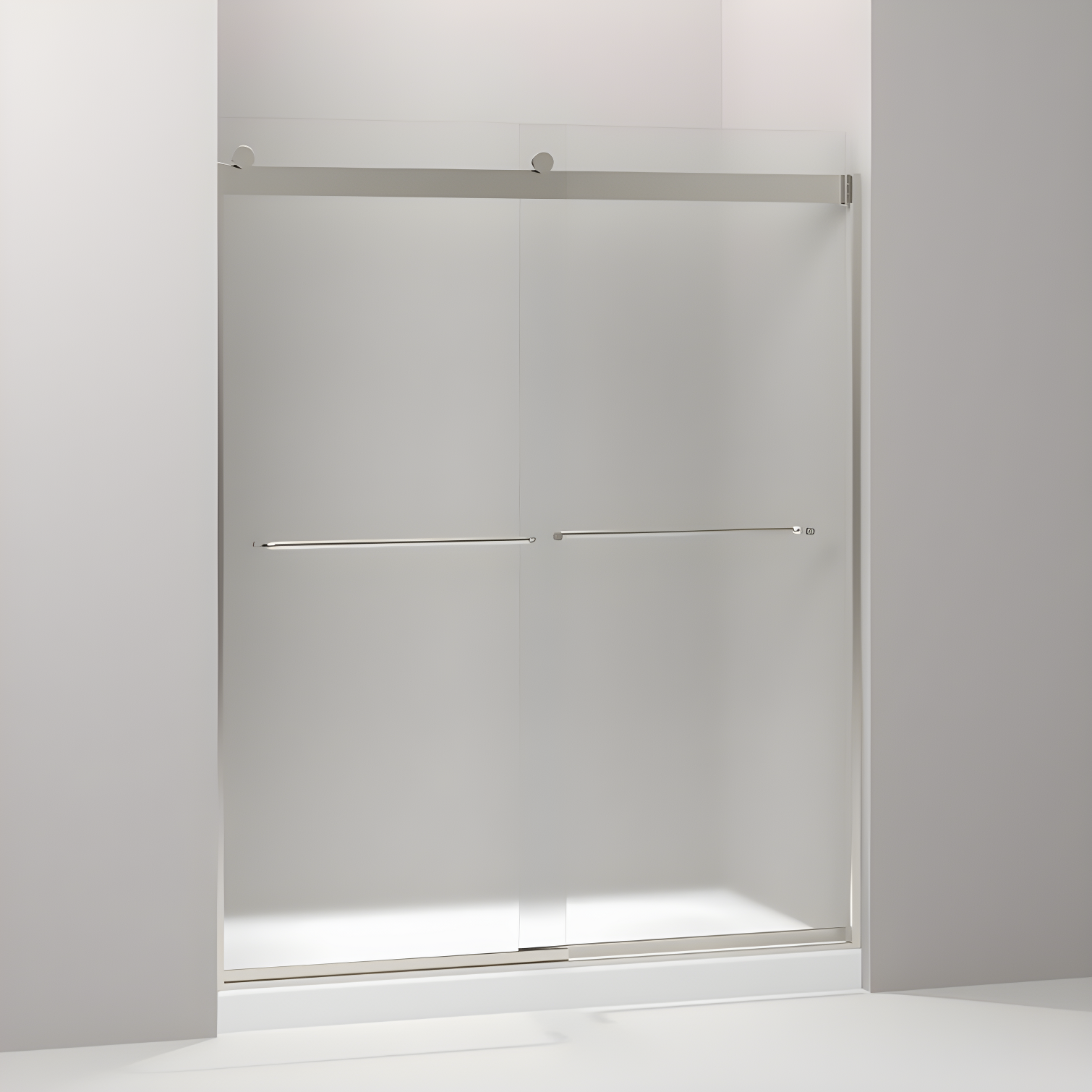Levity 59.63" x 74" Bypass Shower Door with CleanCoat® Technology