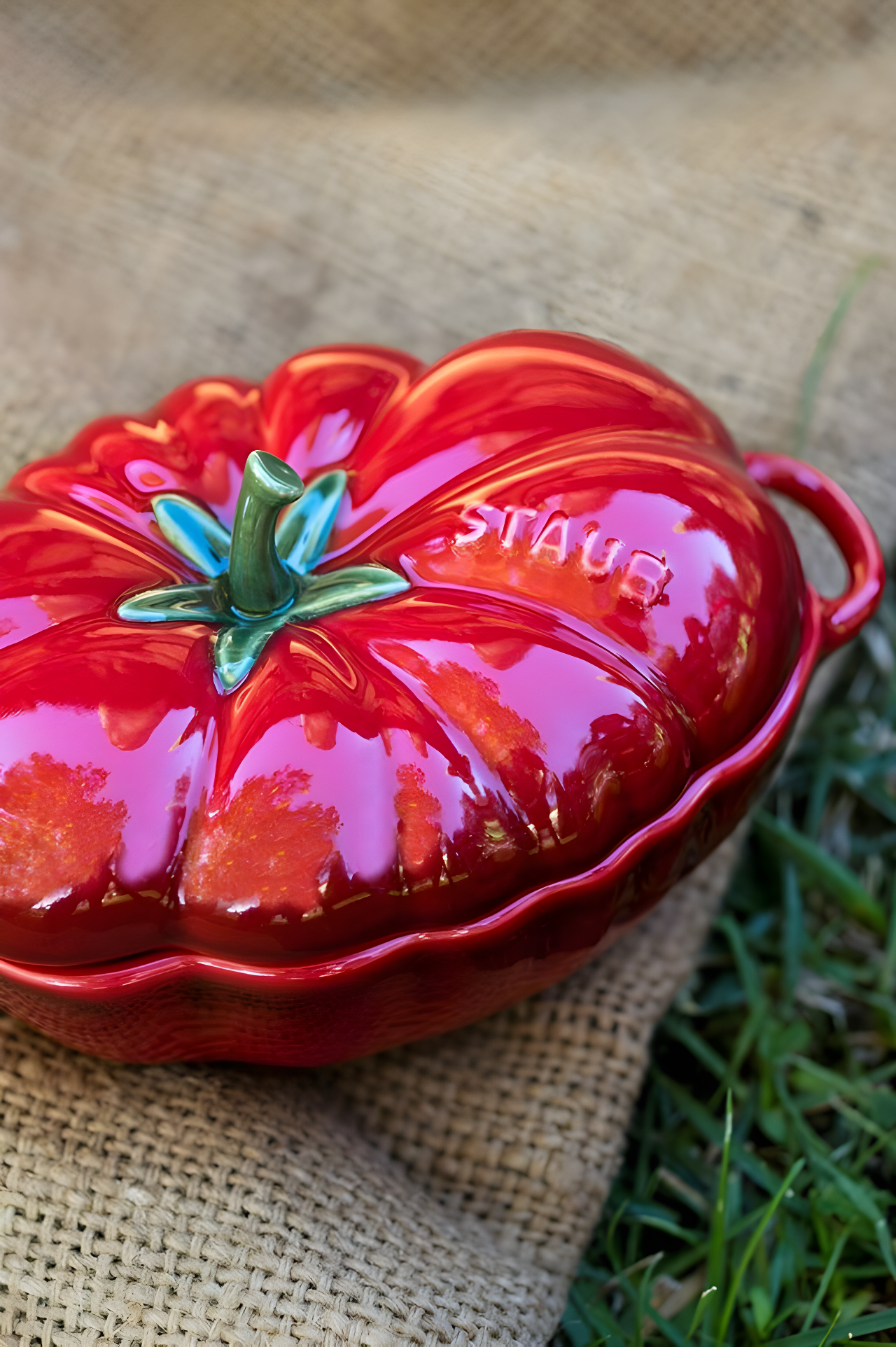 Staub Ceramic 16-oz Petite Tomato Cocotte Baking Dish