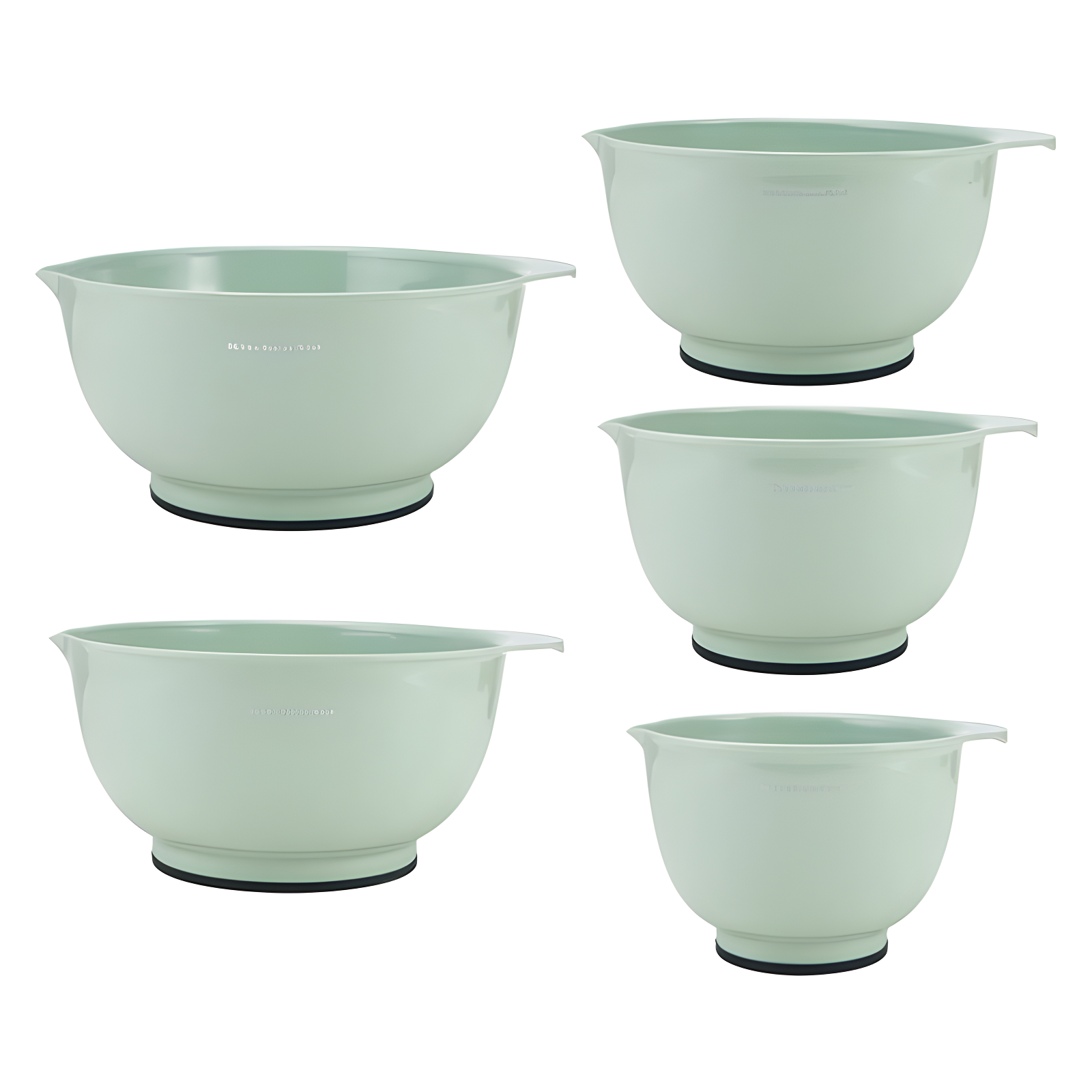 KitchenAid® Classic 5-Piece Mixing Bowl Set & Reviews | Wayfair