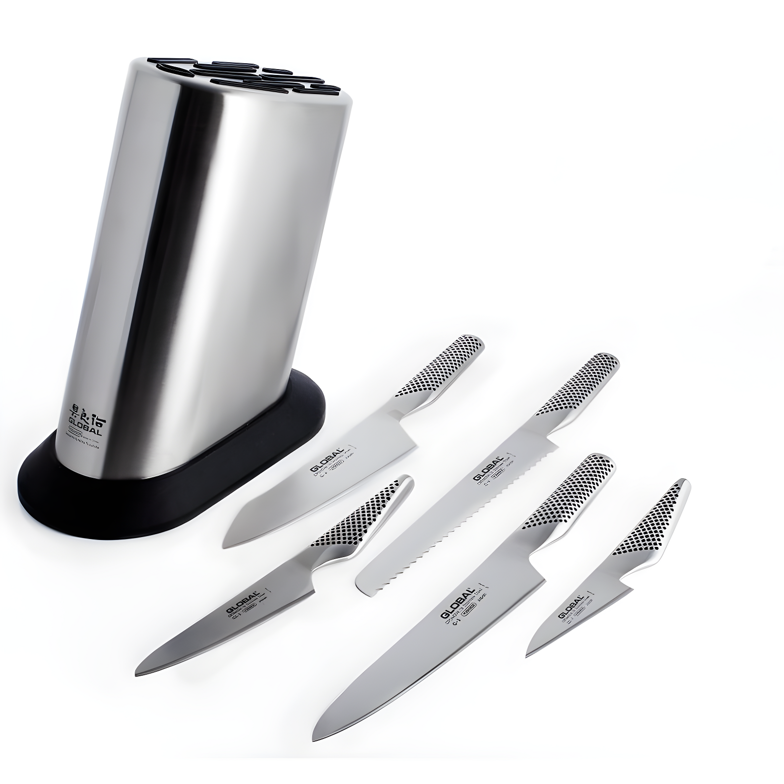 Global Knives Classic 6 Piece Knife Block Set