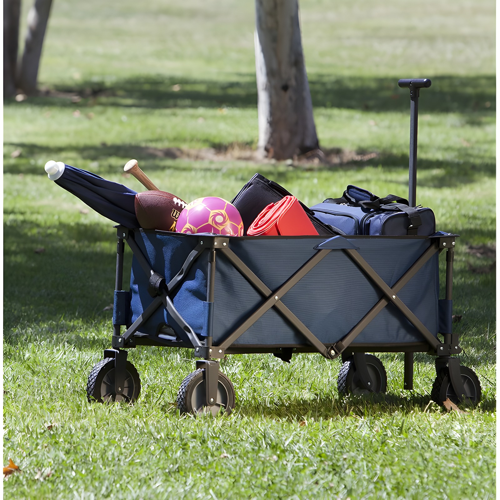 Adventure Wagon Folding Wagon - Wagon Cart - Sport Utility Wagon - Beach Wagon Collapsible
