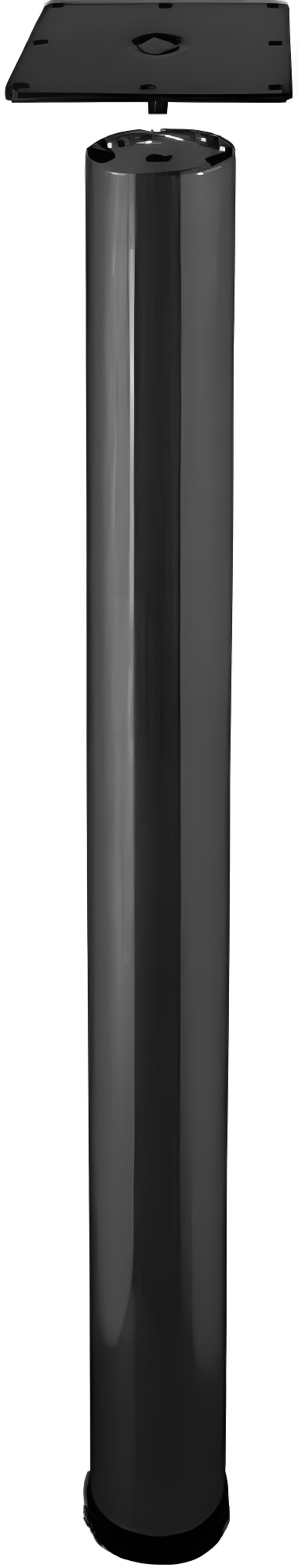 Black Adjustable Table Leg Set - Set of 4