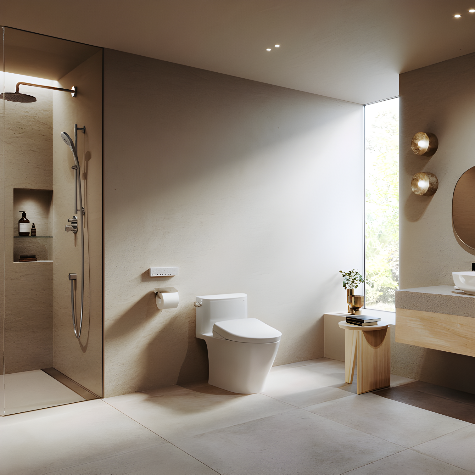 Washlet® Electronic Contemporary Elongated Soft-Close Bidet Seat