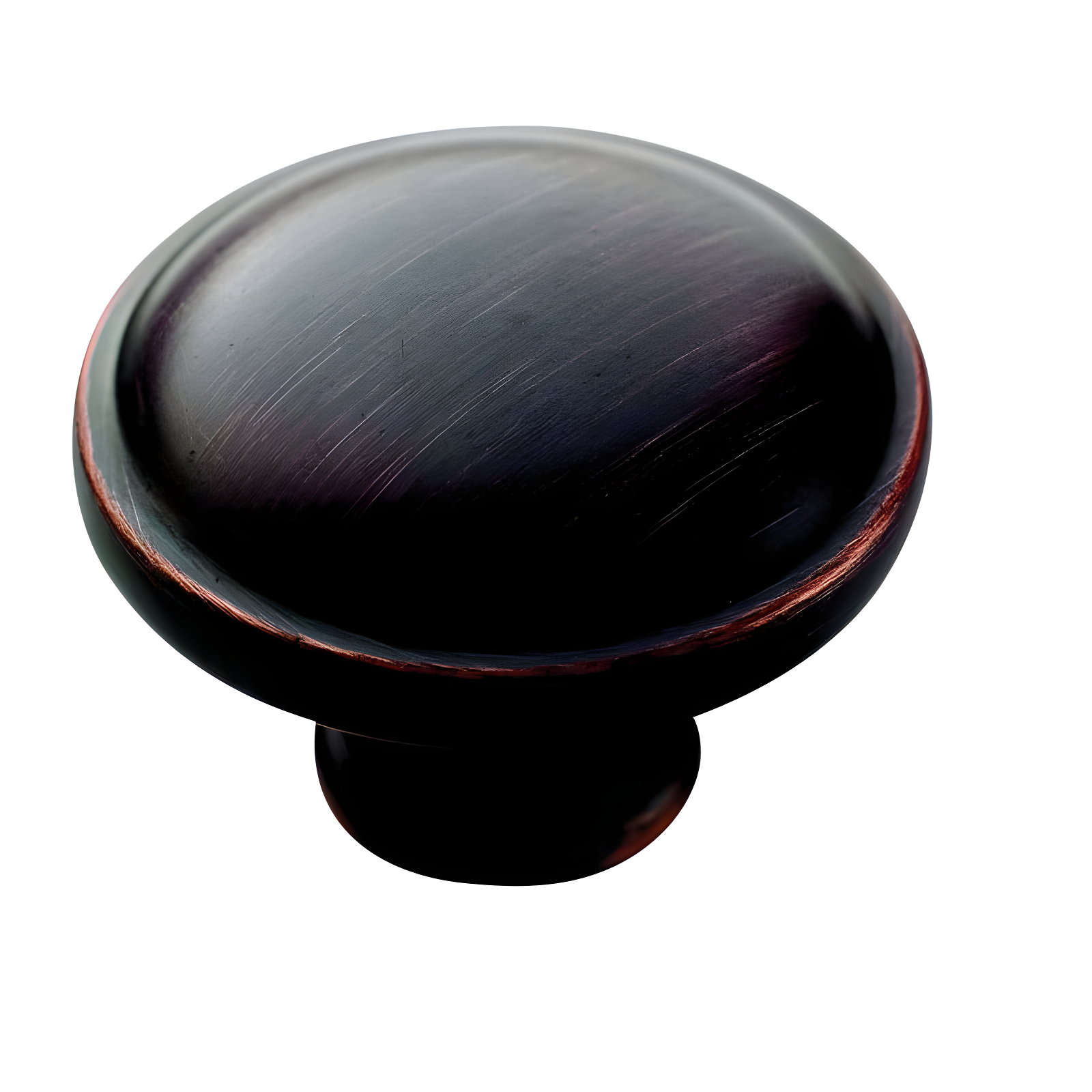 Amerock Allison Round Cabinet Knob 1-1/4 in. D 15/16 in. Oil Rubbed Bronze 1 pk