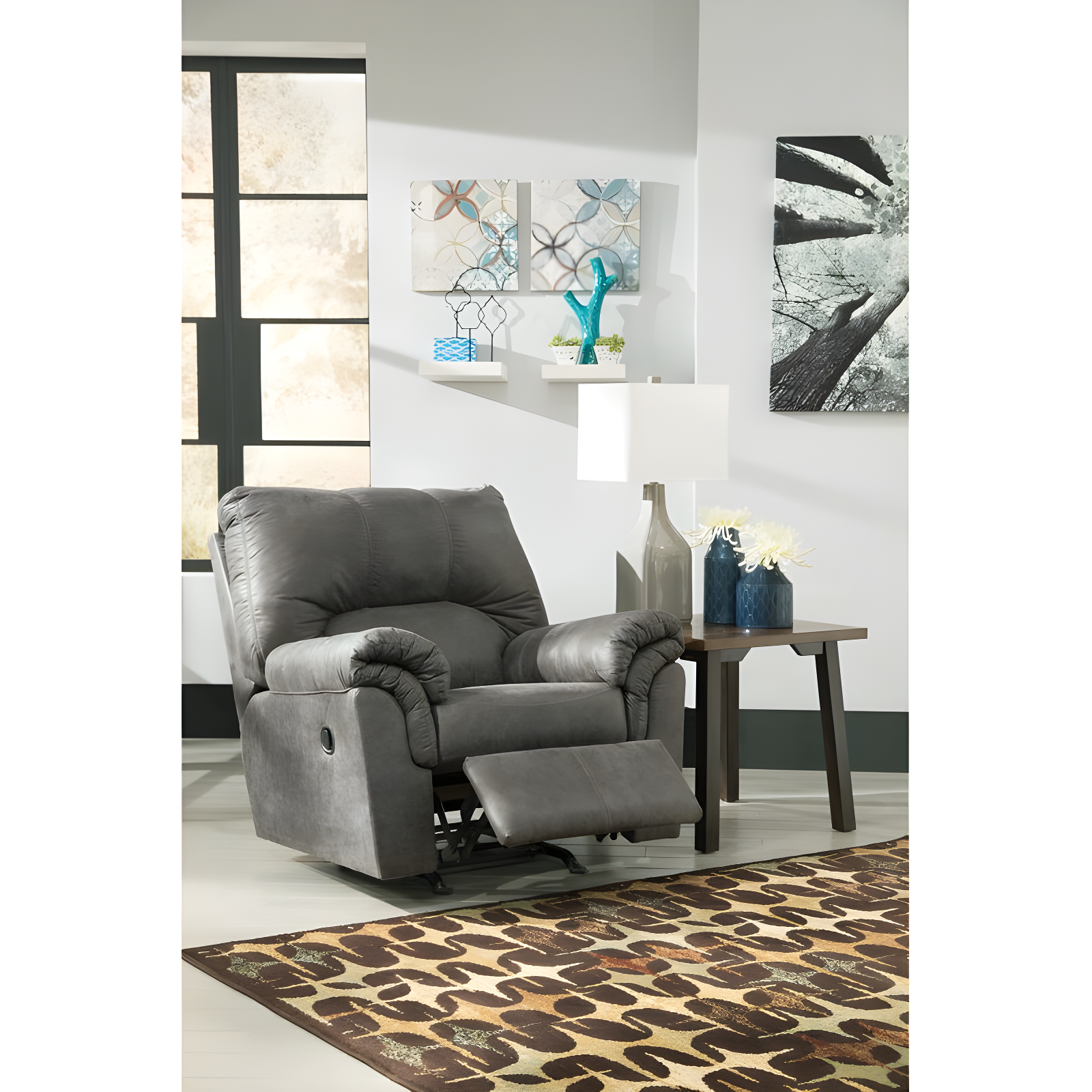 Antolin Faux Leather Recliner