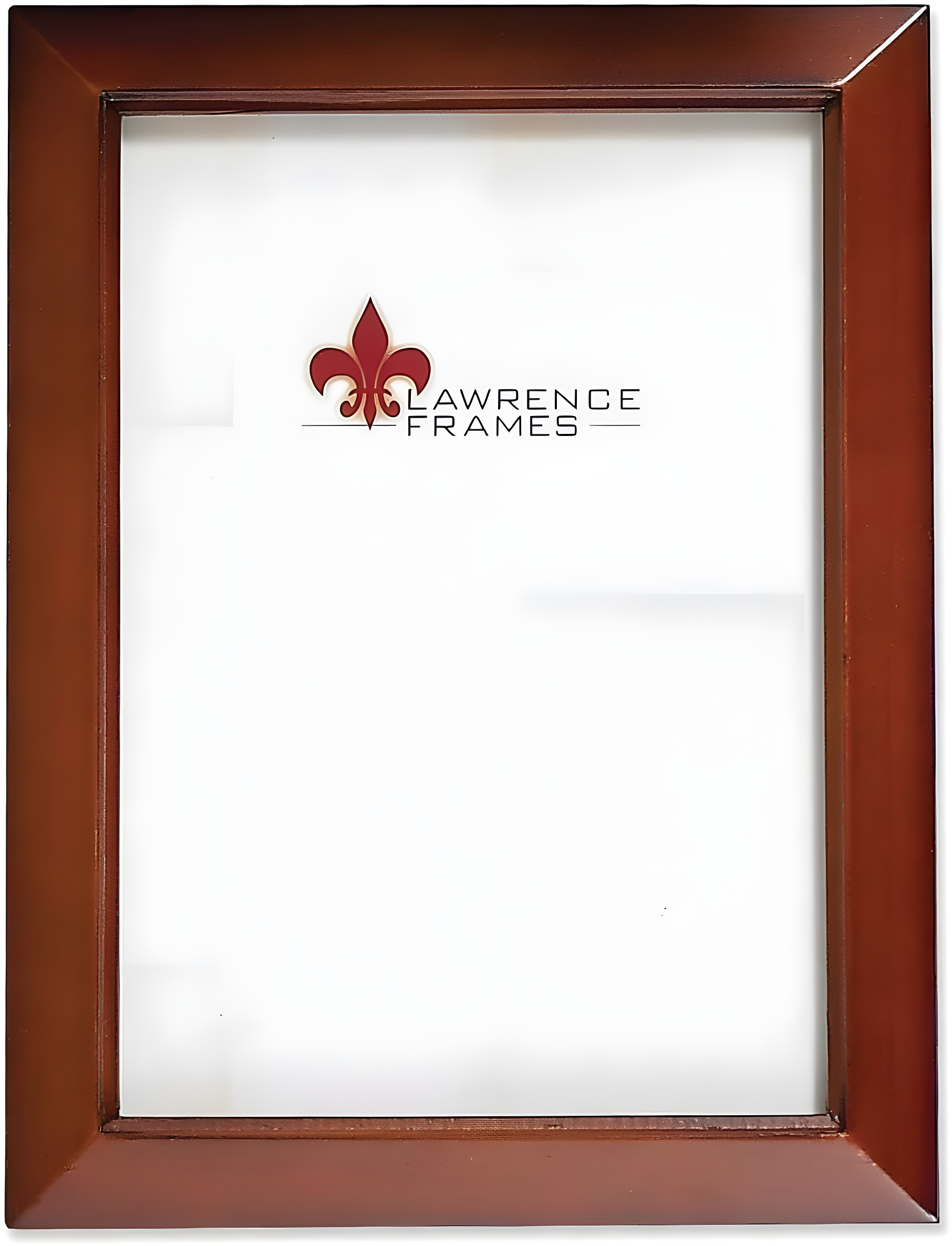 Lawrence Frames Walnut Wood 5x7 Picture Frame - Estero Collection 725257