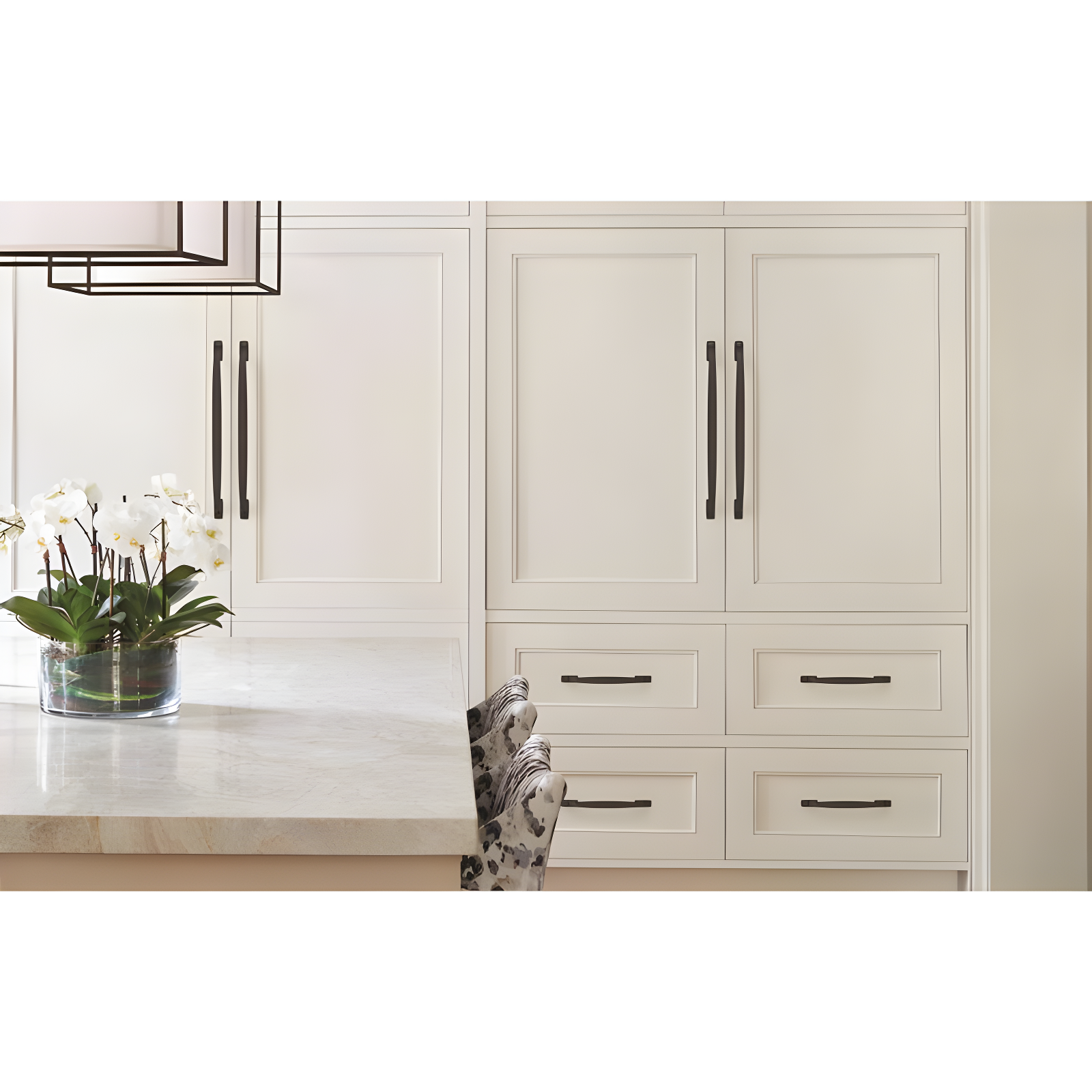 Amerock Highland Ridge 18 inch (457mm) Center-to-Center Black Bronze Appliance Pull