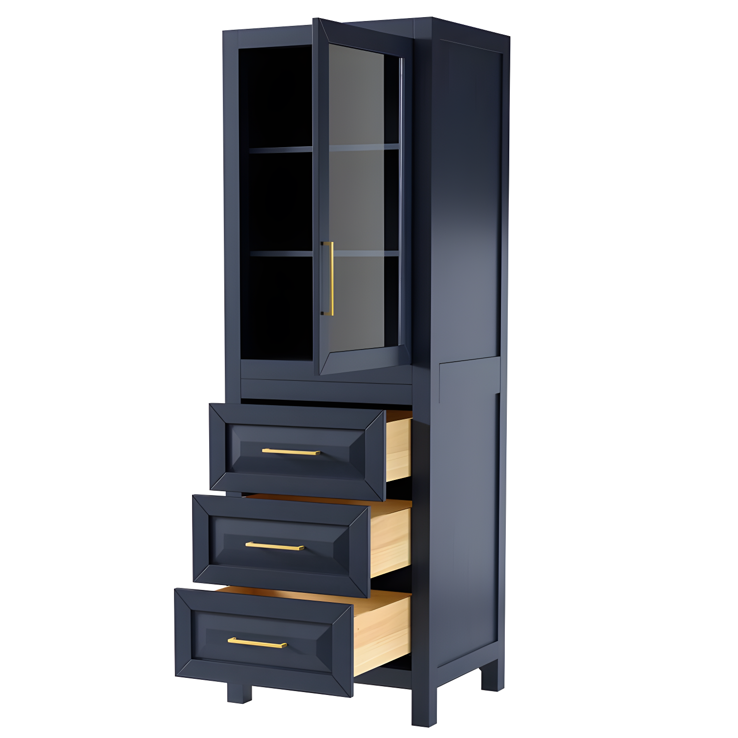 Daria Freestanding Linen Cabinet