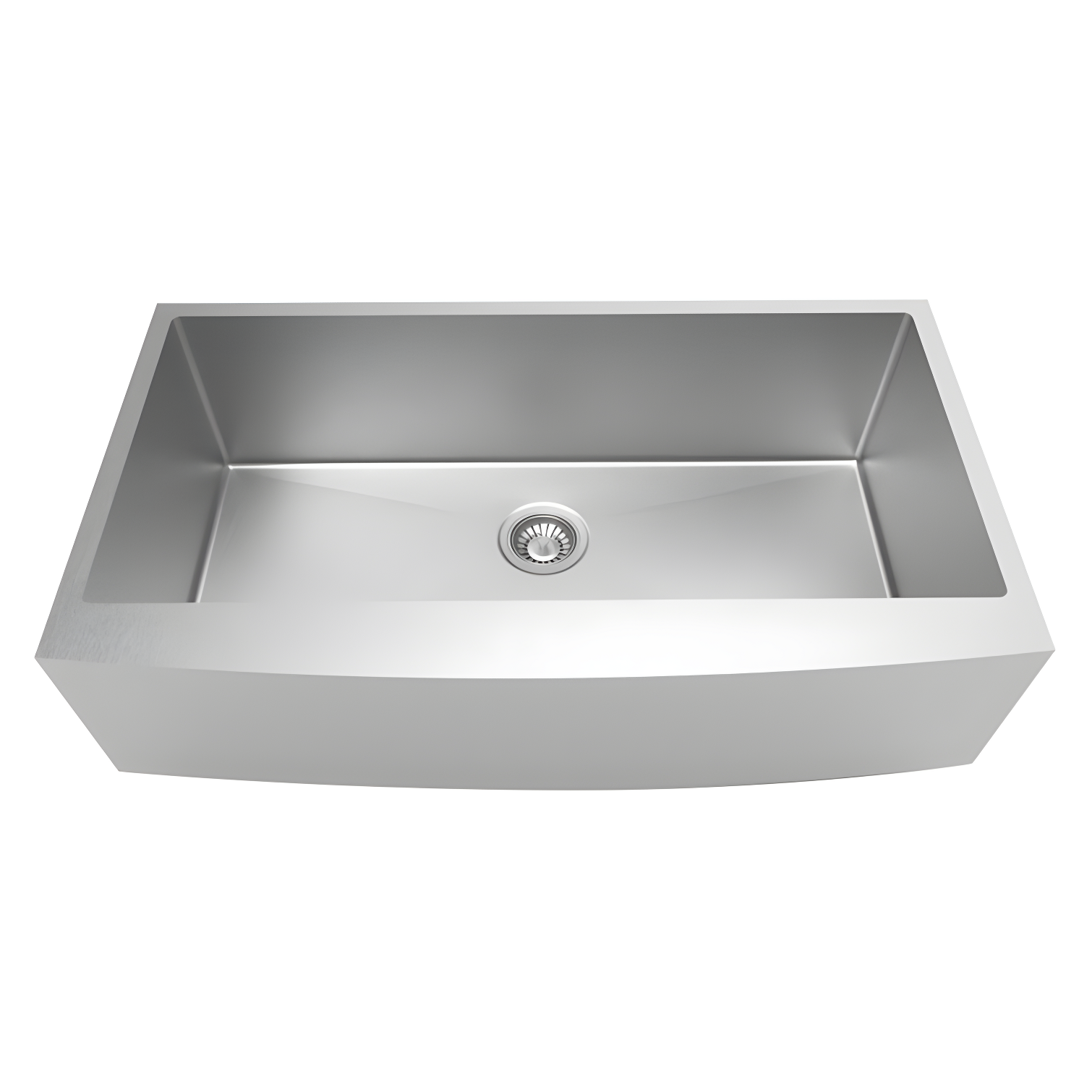 LUKX Farmhouse Single Bowl Stainless Steel Kitchen Sink HU3322S
