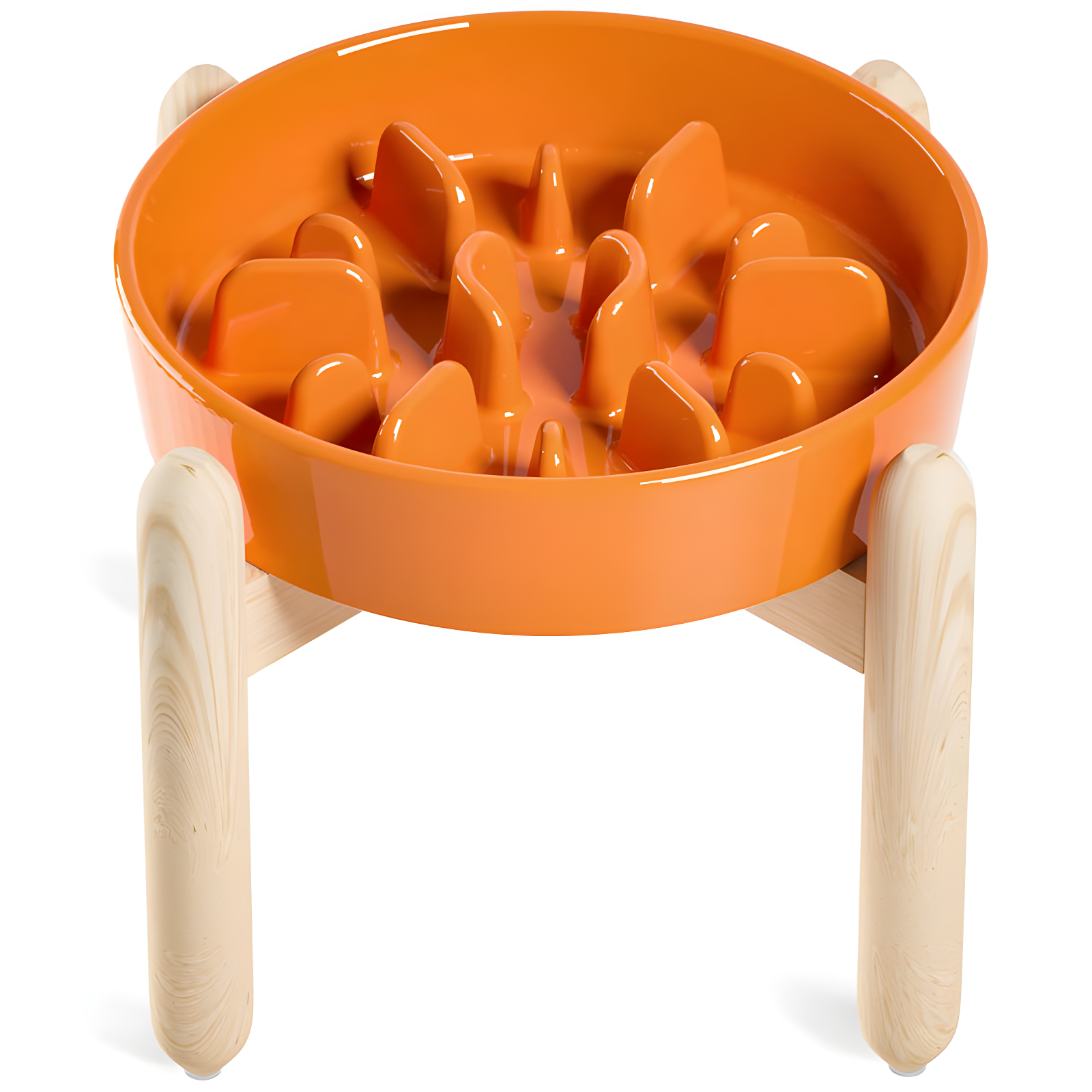 Ceramic Slow Feed Dog Bowls