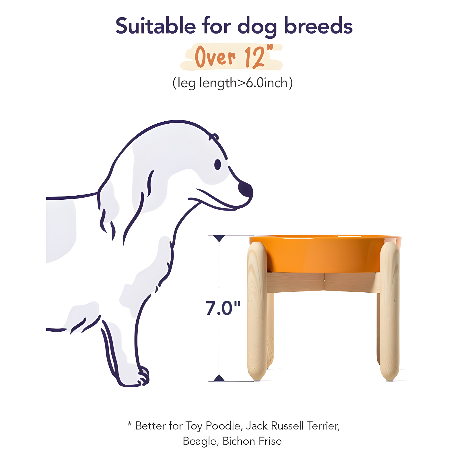 Ceramic Slow Feed Dog Bowls