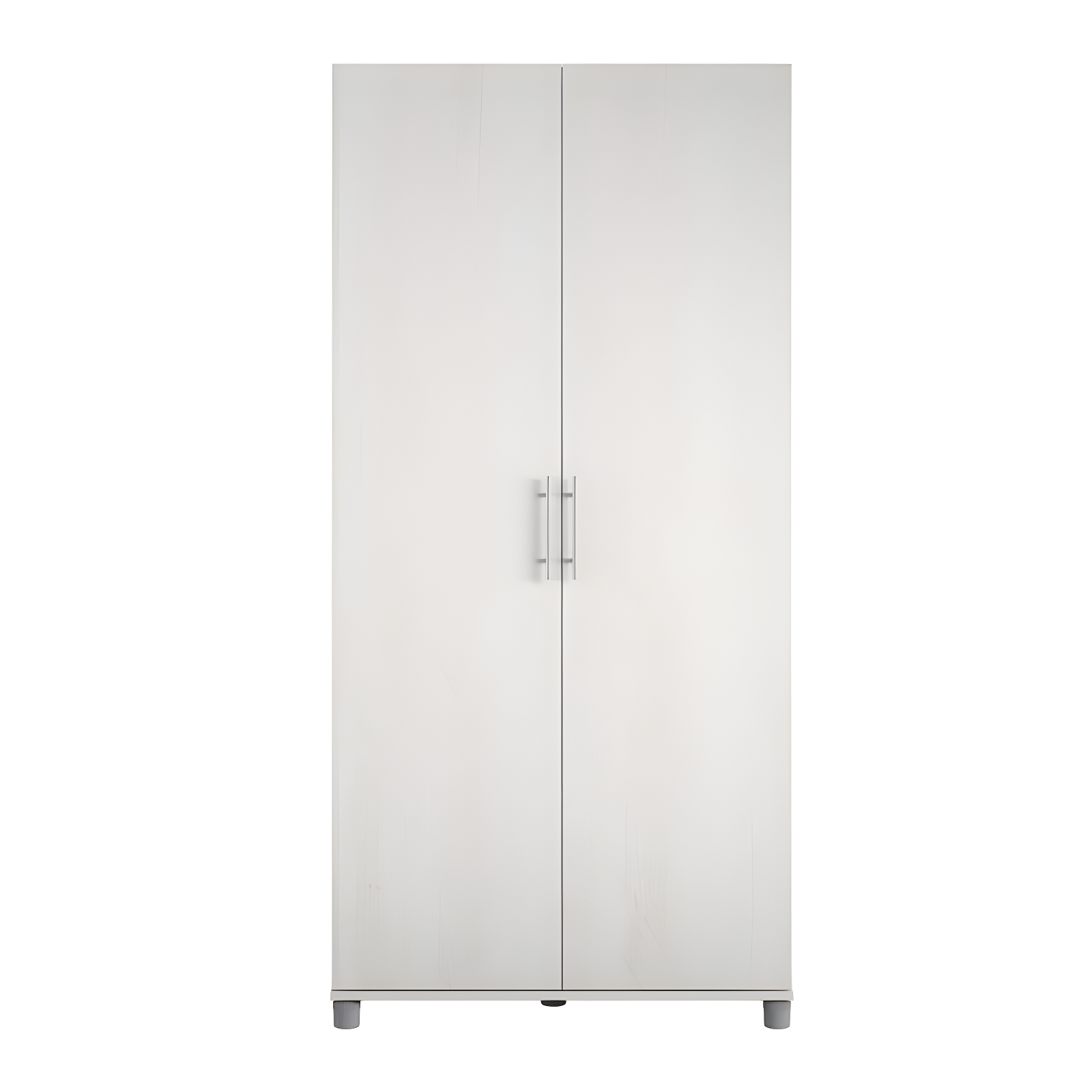 Systembuild Camberly 36" Utility Storage Cabinet, Ivory Oak