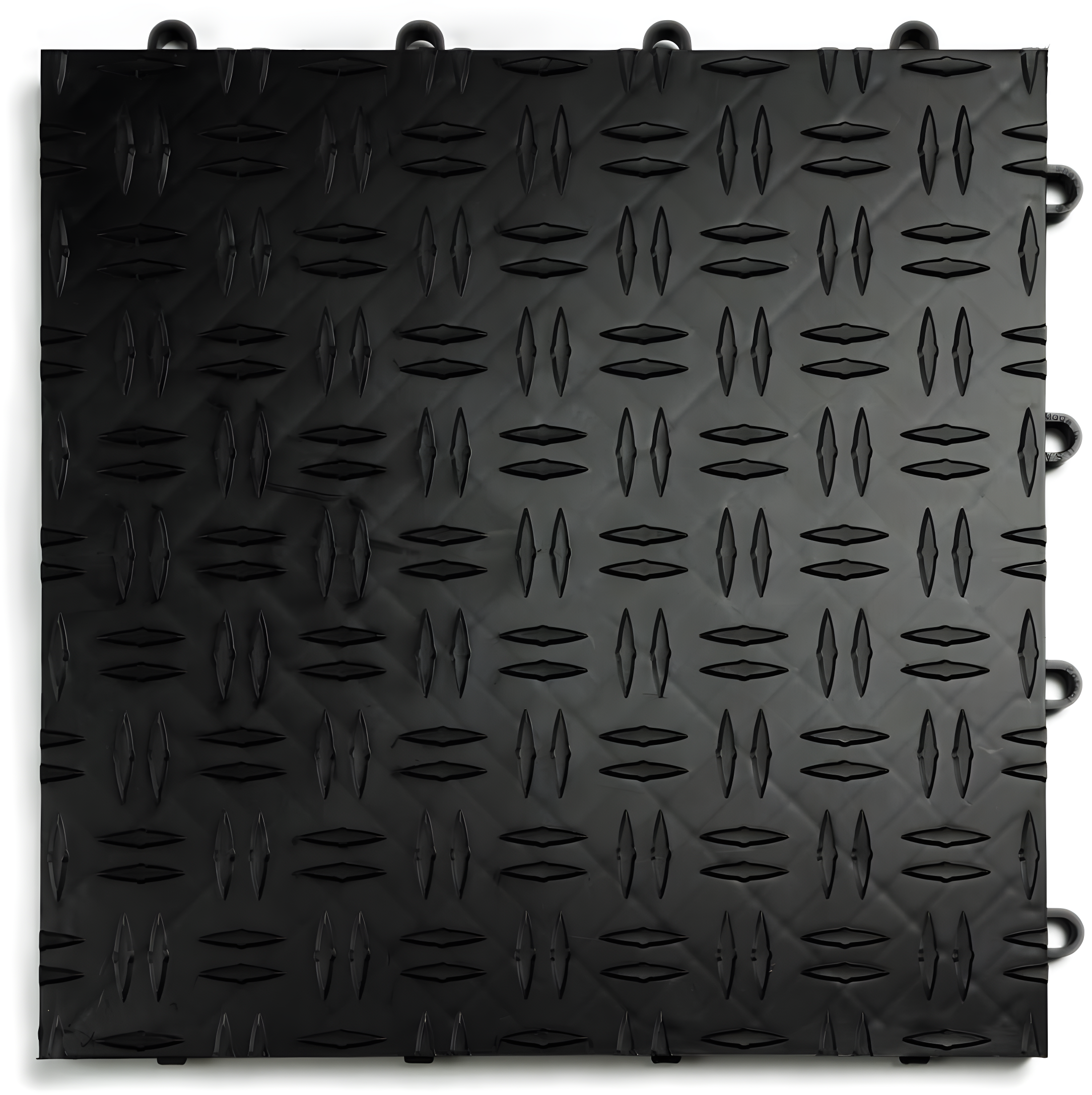 Diamond MotorDeck 12'' W x 12'' L Garage Flooring Tiles in Black