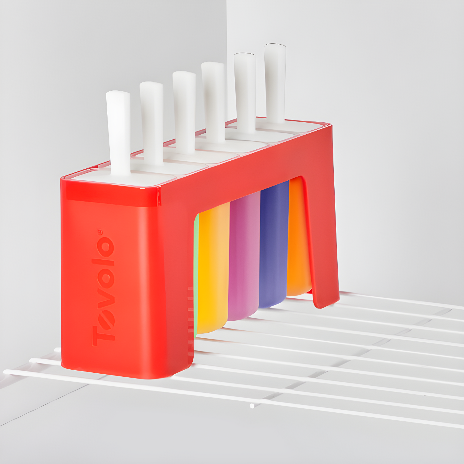 Tovolo Modern Pop Molds with Tray (Set of 6) (Set of 6)