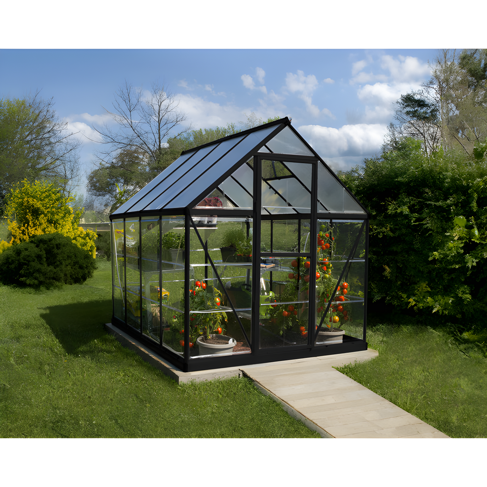 Canopia Palram - Canopia Hybrid Polycarbonate Hobby Greenhouse