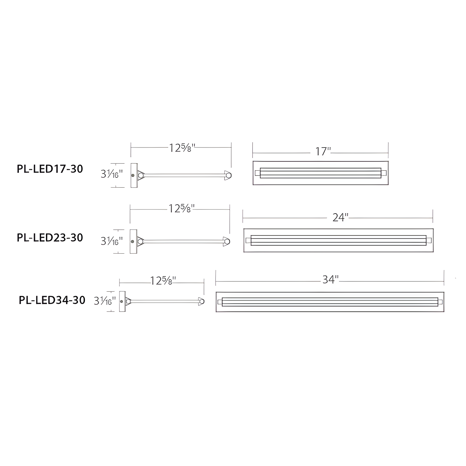 Hudson Dimmable LED Wall Mounted Picture Light