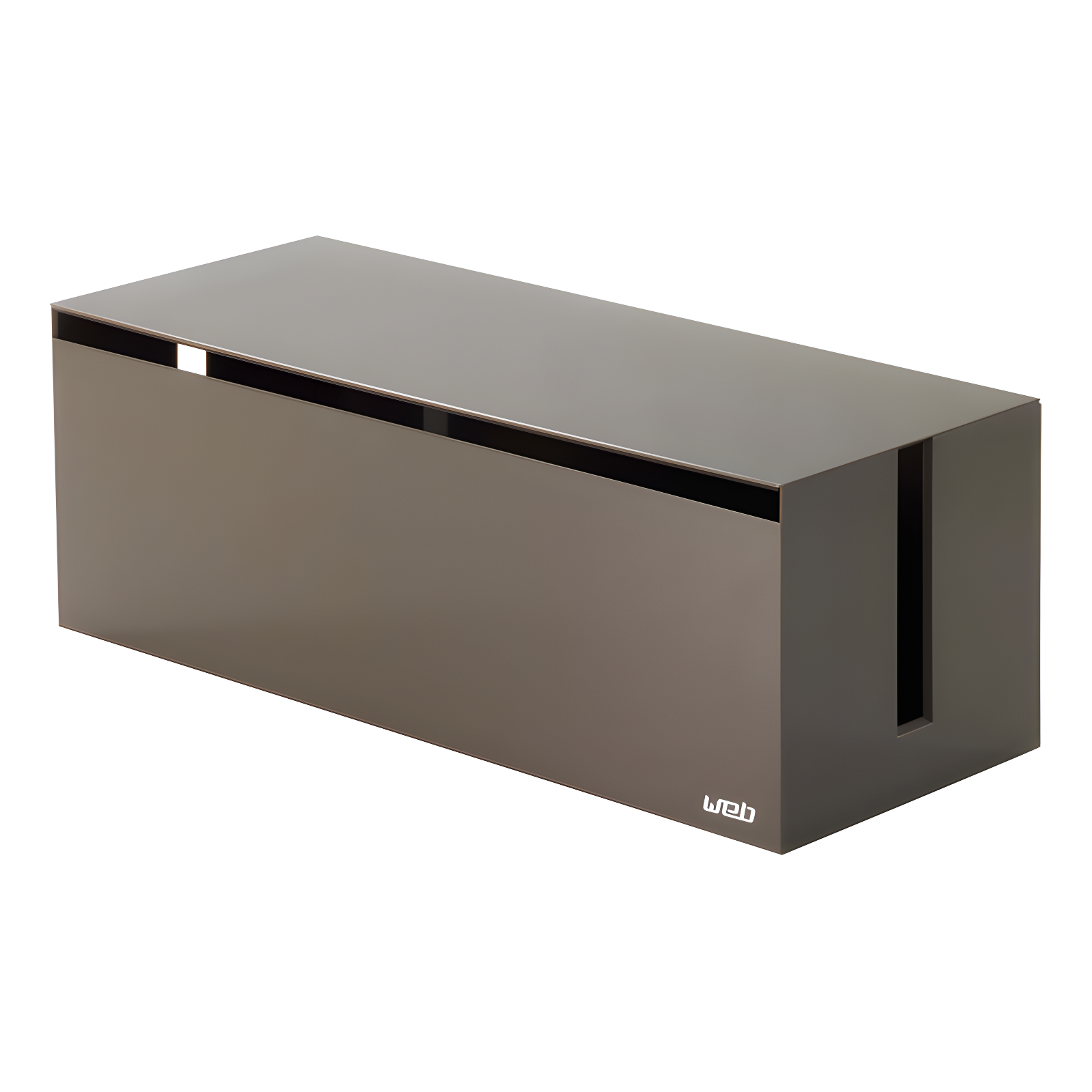 Yamazaki Home Yamazaki Home Cable Box - Outlet Cord Storage Organizer, Cover Protector, Anti-Slip Rubber Feet