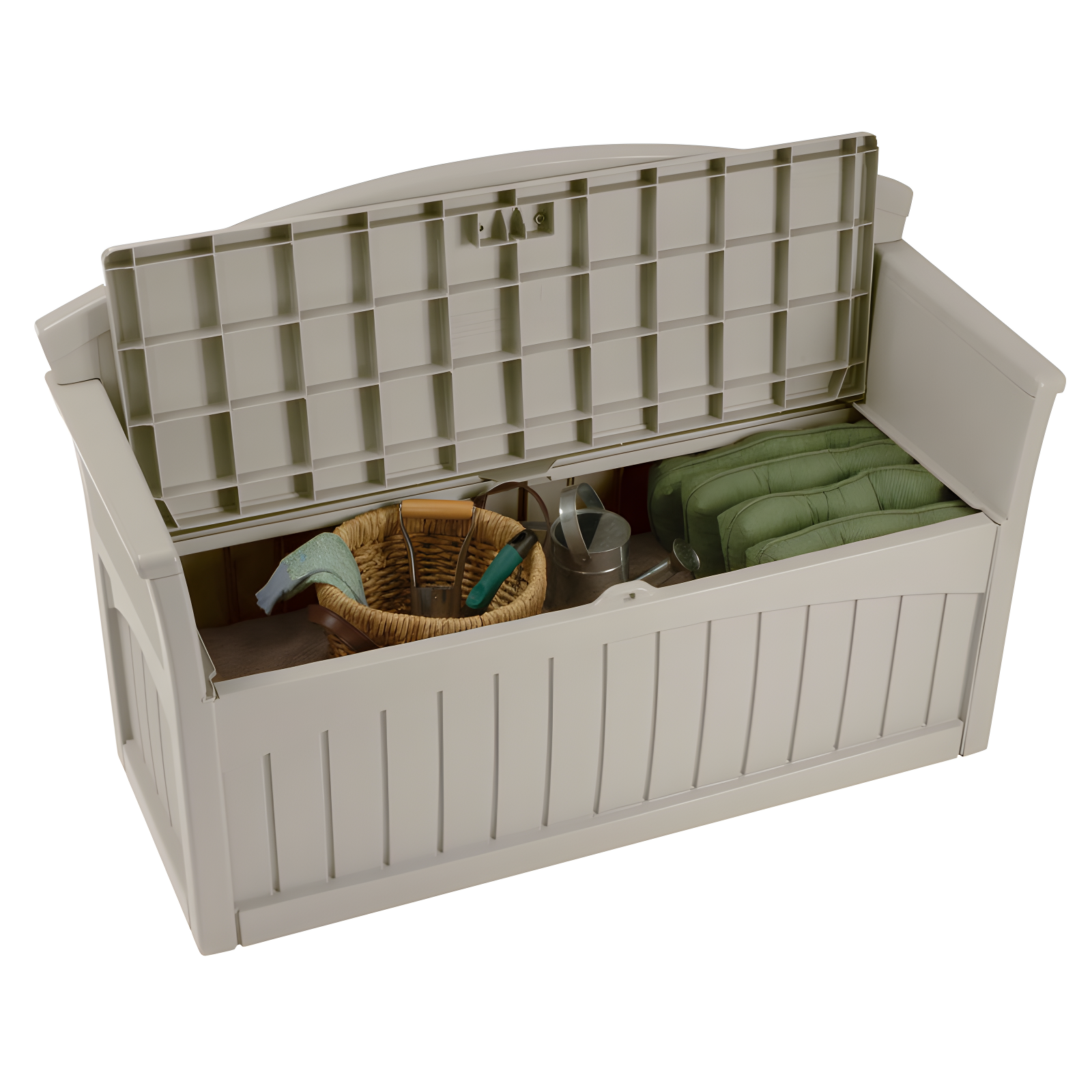 Suncast Suncast 50 Gallon Patio Storage Bench - Light Taupe