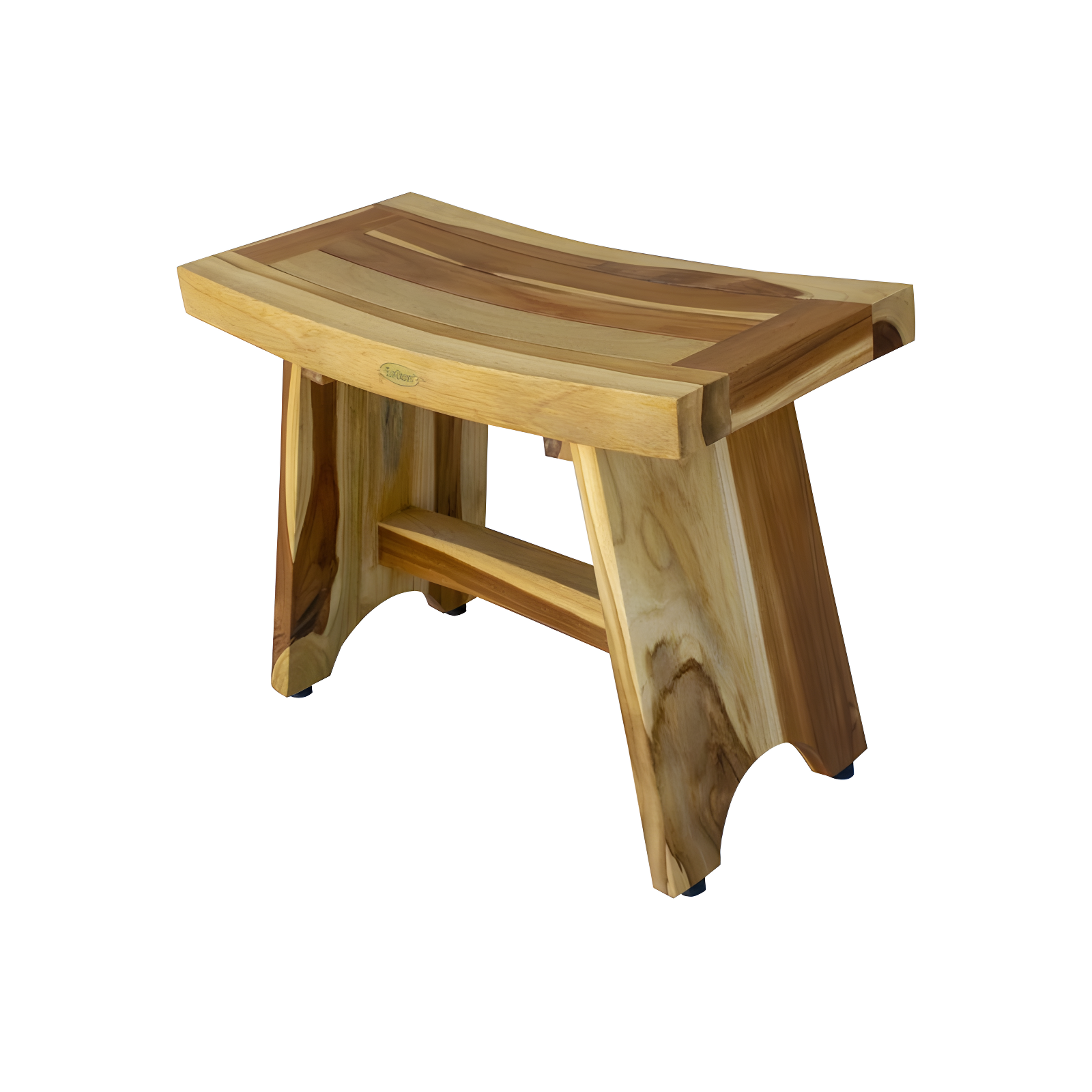 EcoDecors EarthyTeak - Serenity 24'' W Teak Shower Bench