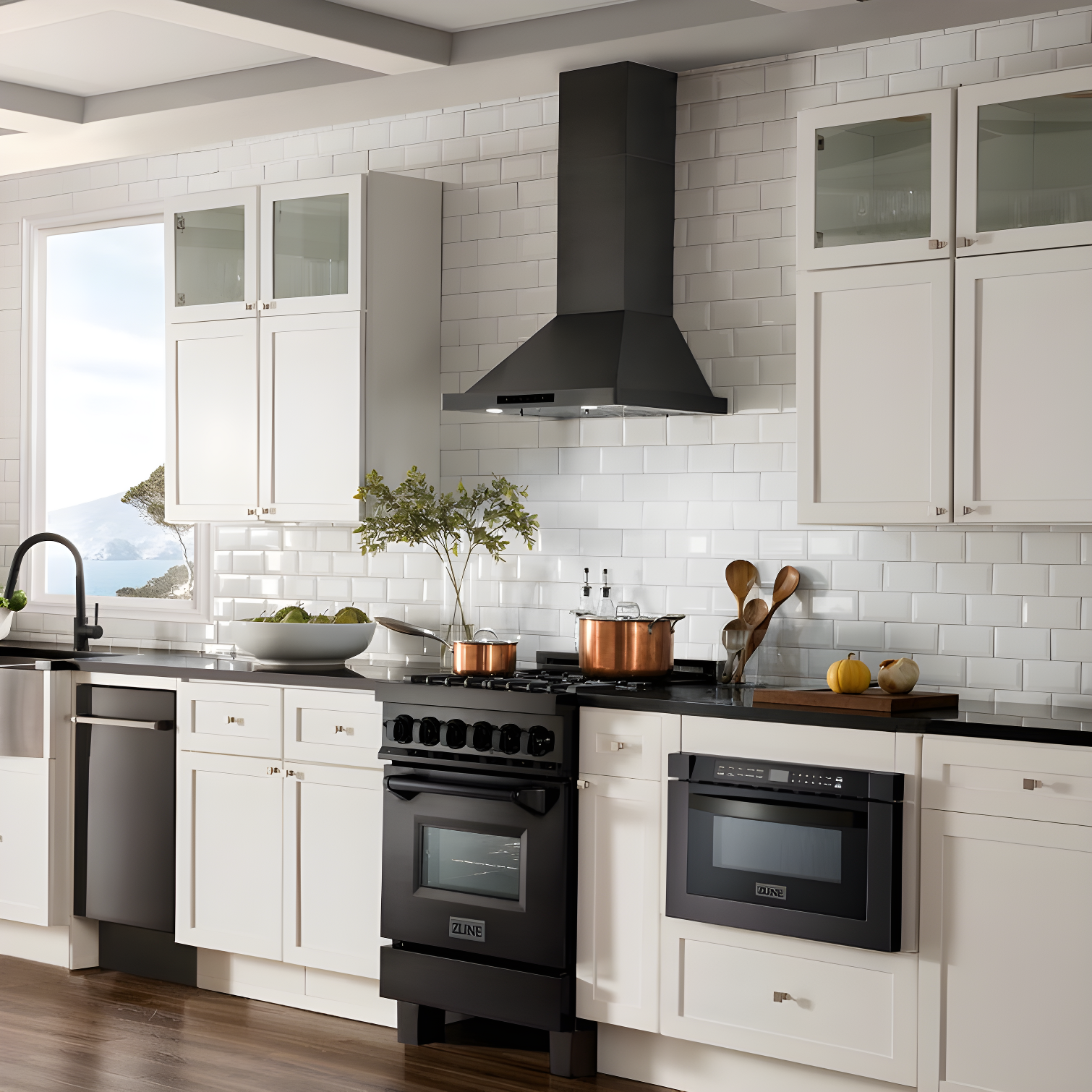 ZLINE 24 in. Convertible Vent Wall Mount Range Hood in Stainless Steel (KB-24)