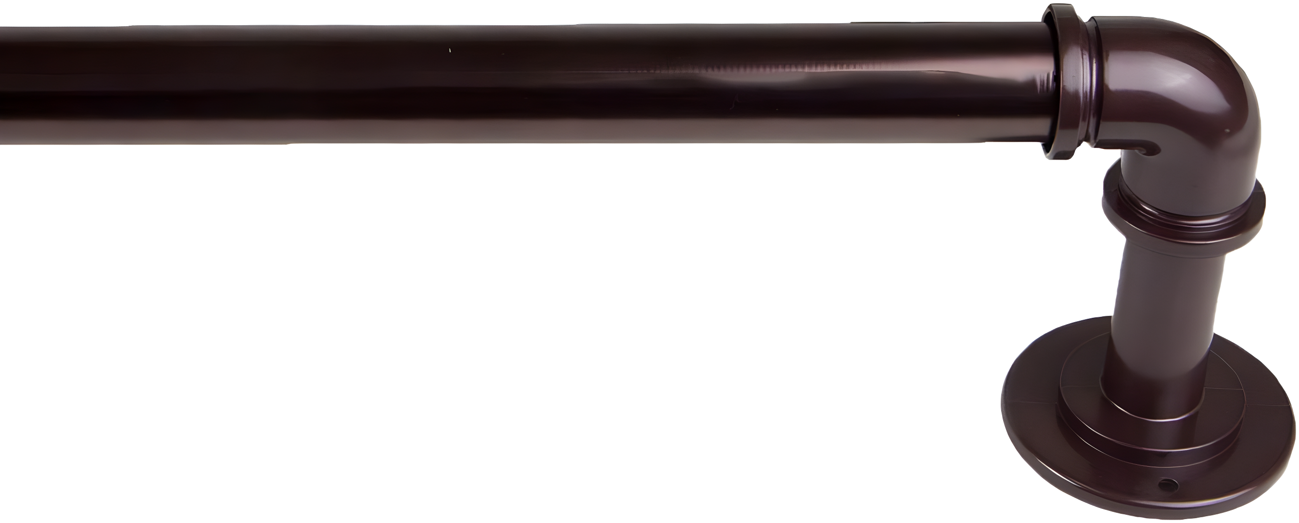 Rod Desyne 1 inch Blackout Curtain Rod, 84 x 120, Bronze