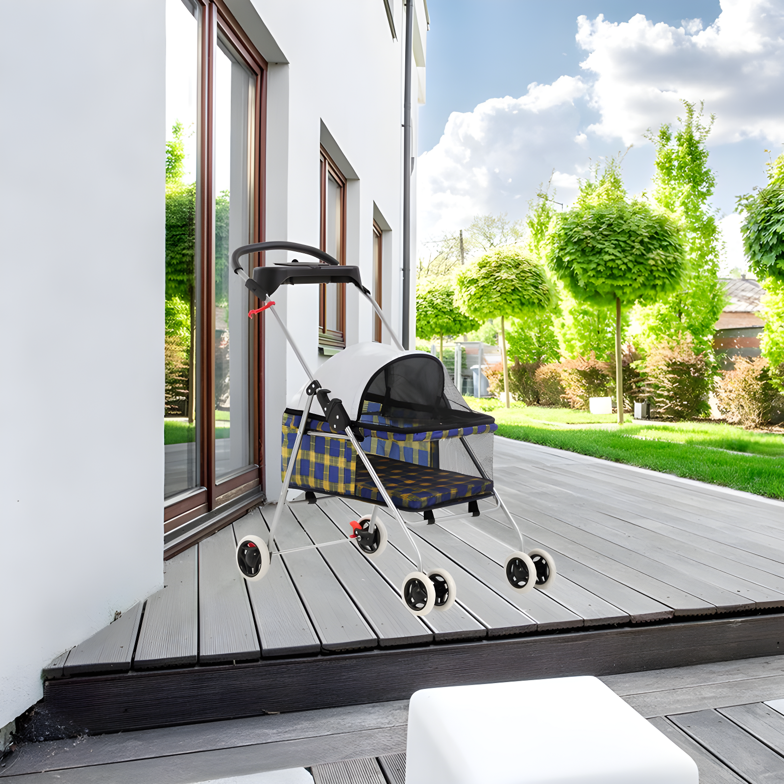 Foldable Pet Jogger Stroller