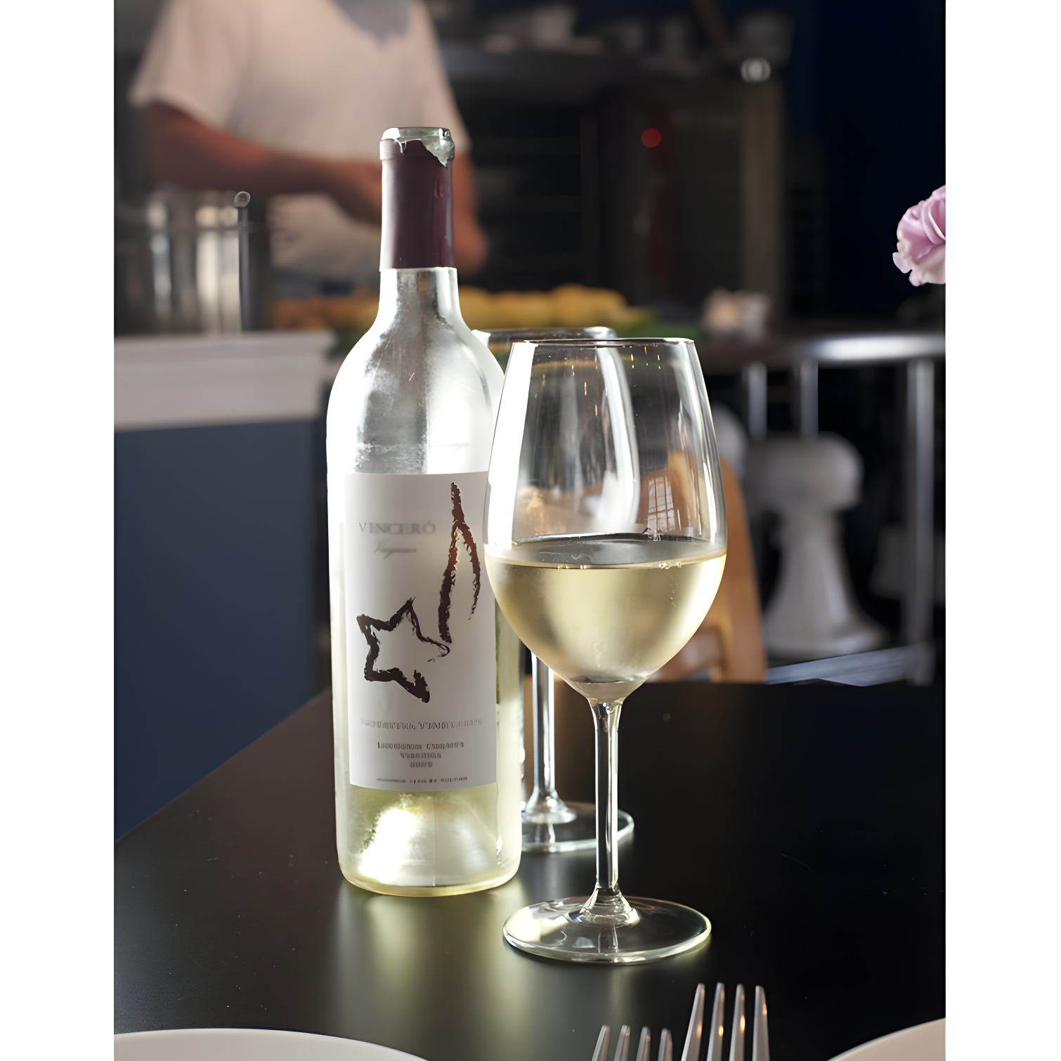 Forte 9 oz. Crystal White Wine Glass