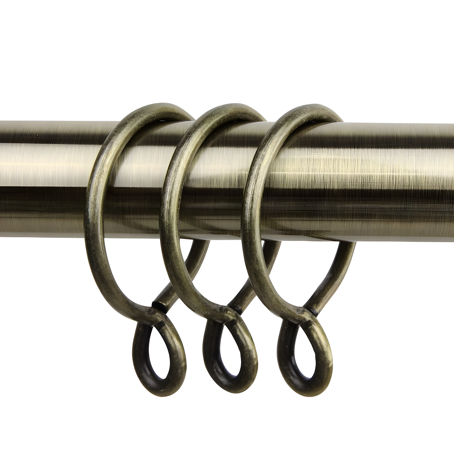 Steel Curtain Rings (Set of 10)