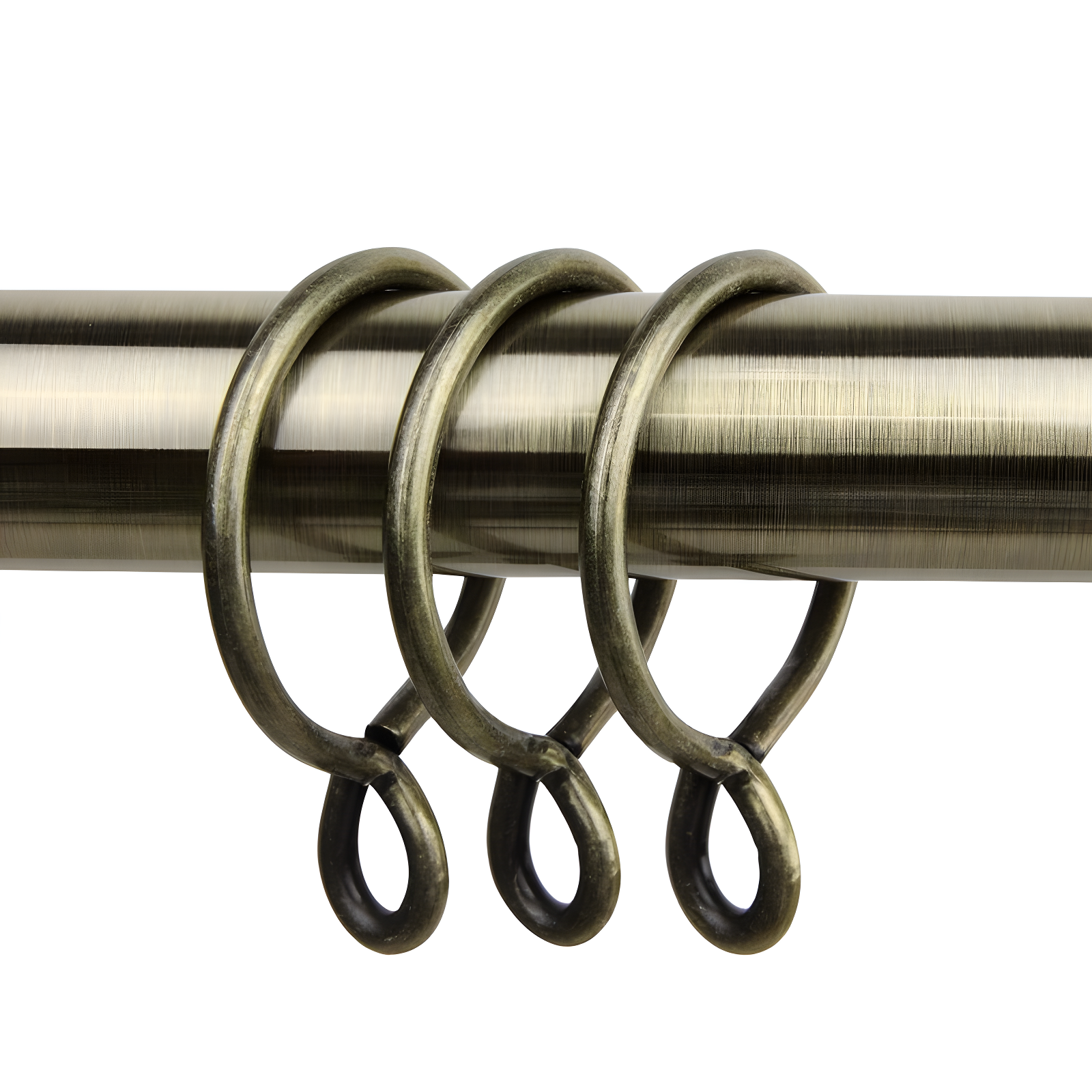 Steel Curtain Rings (Set of 10)