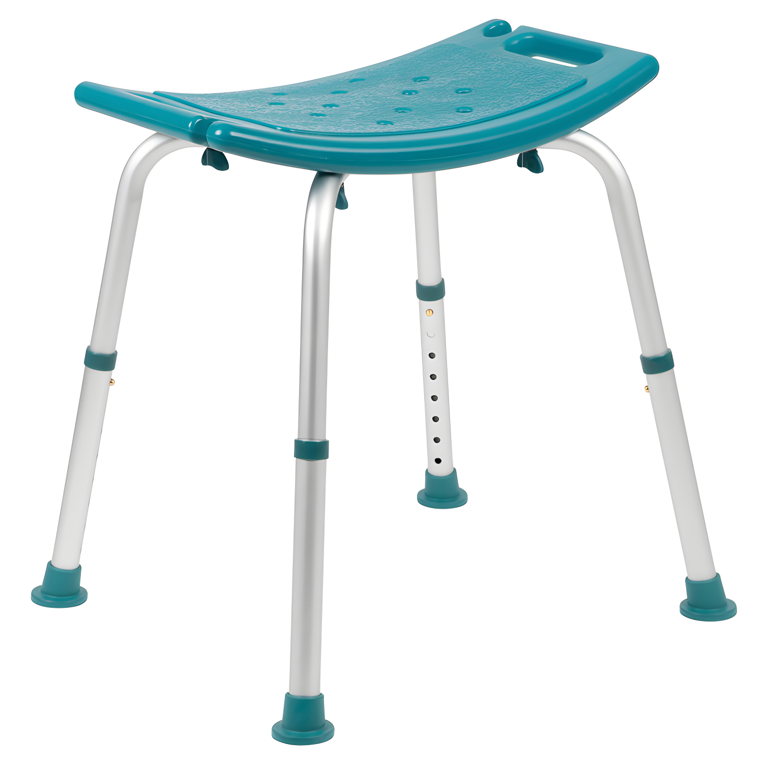 Hemsworth Tool-Free 300 Lb. Capacity, Adjustable Bath & Shower Chair w/ Non-slip Feet