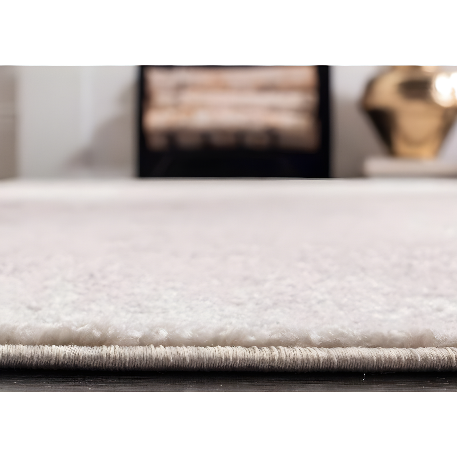Adirondack ADR109 Machine Made Indoor Area Rug - Ivory/Silver - 4'x4' - Safavieh