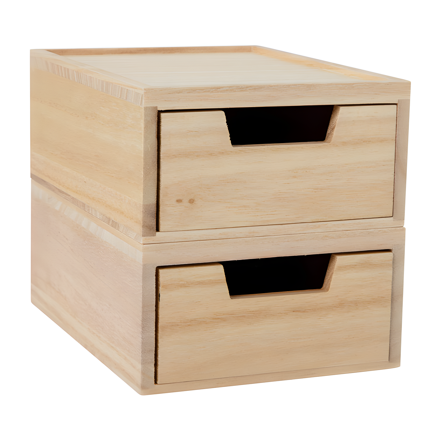 Martha Stewart Thomas Martha Stewart Wooden Storage Boxes With Pullout Drawers (Set of 2)