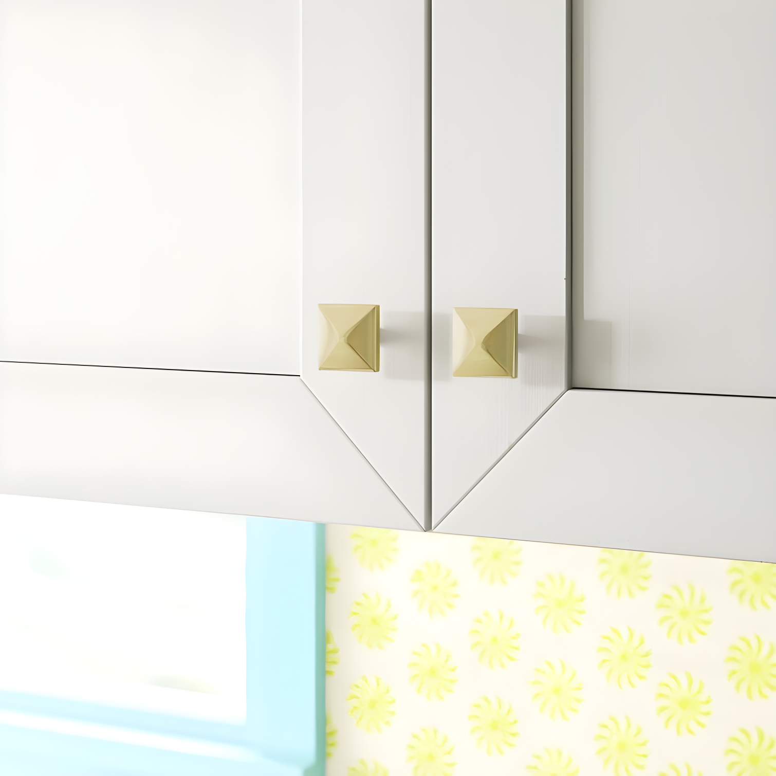 Amerock 1 1/8" Length Square Knob Multipack (Set of 10)