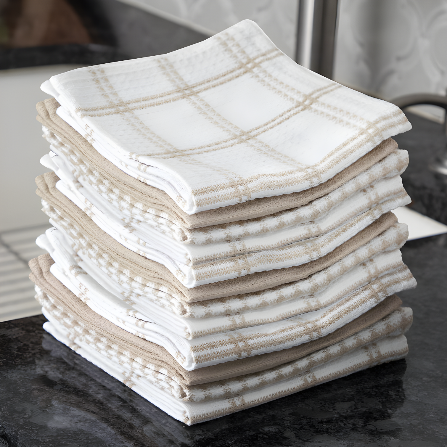 T-fal Flat Waffle Kitchen Dishcloth Set