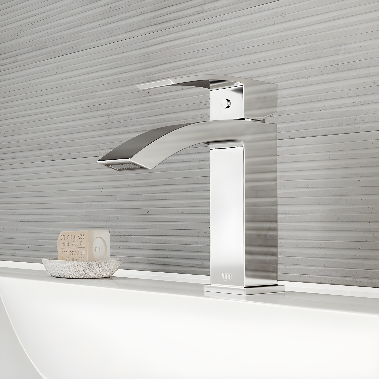 Satro 7" H Single Handle Single Hole Bathroom Faucet