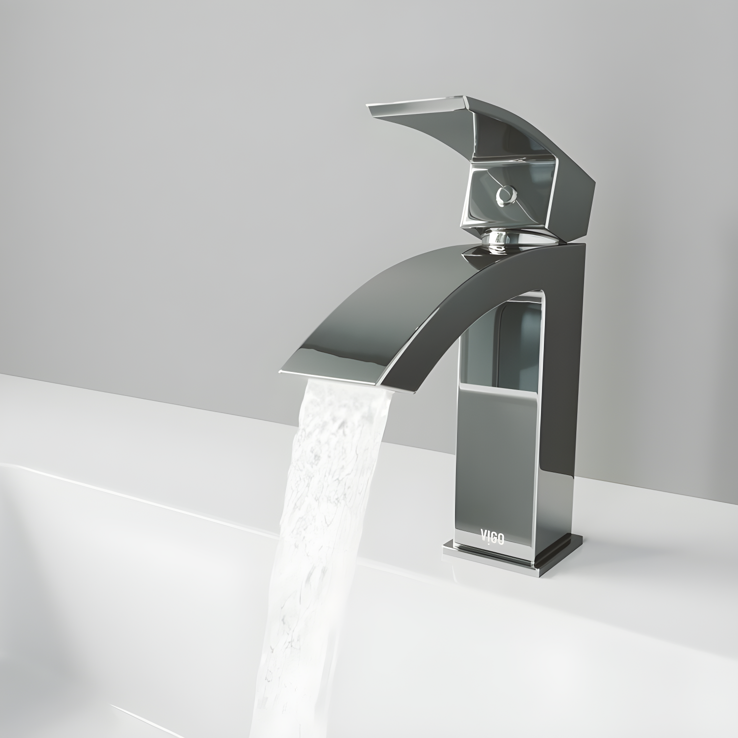 Satro 7" H Single Handle Single Hole Bathroom Faucet