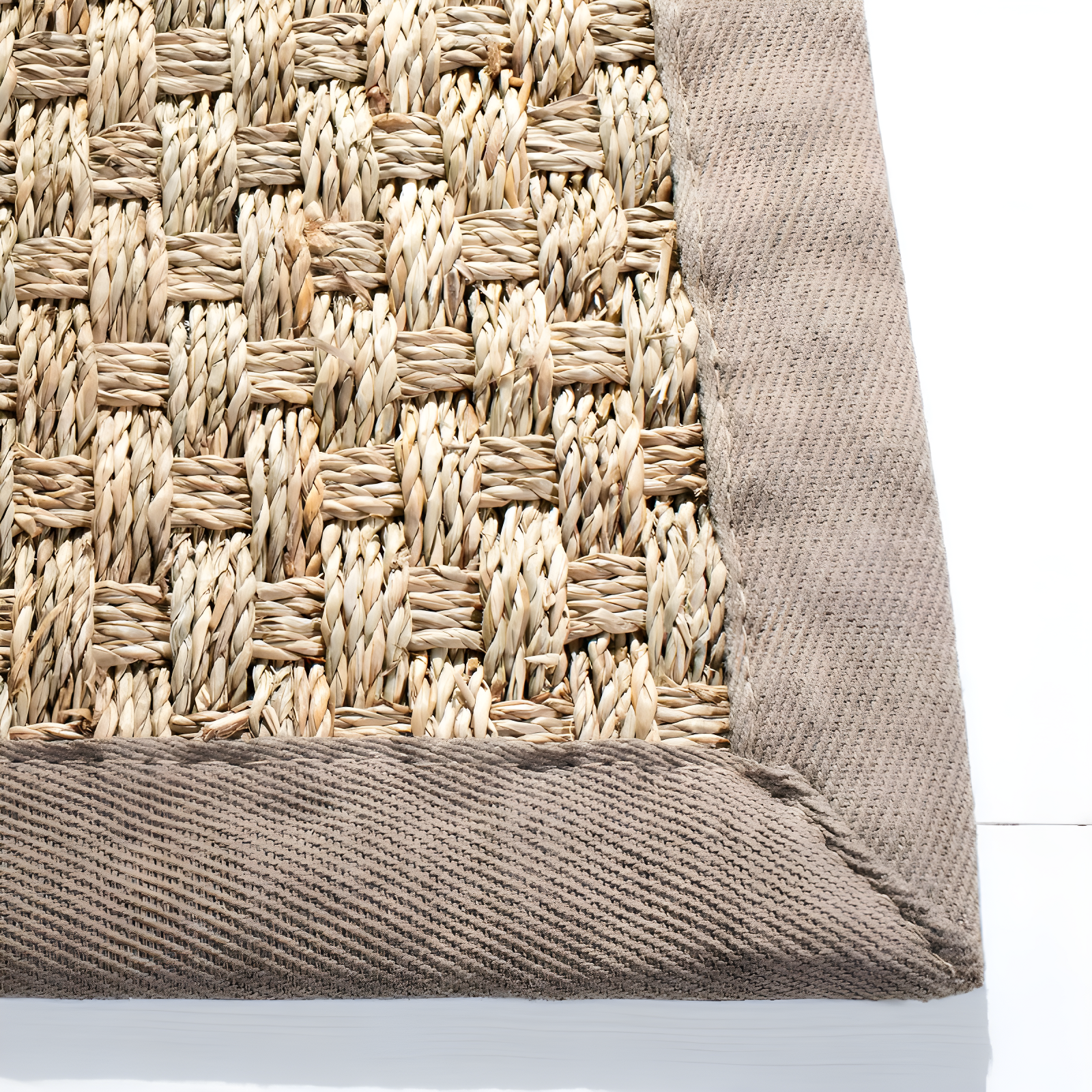Natural Fiber NF114 Power Loomed Indoor Runner Rug - Natural/Grey - 2'6"x6' - Safavieh.