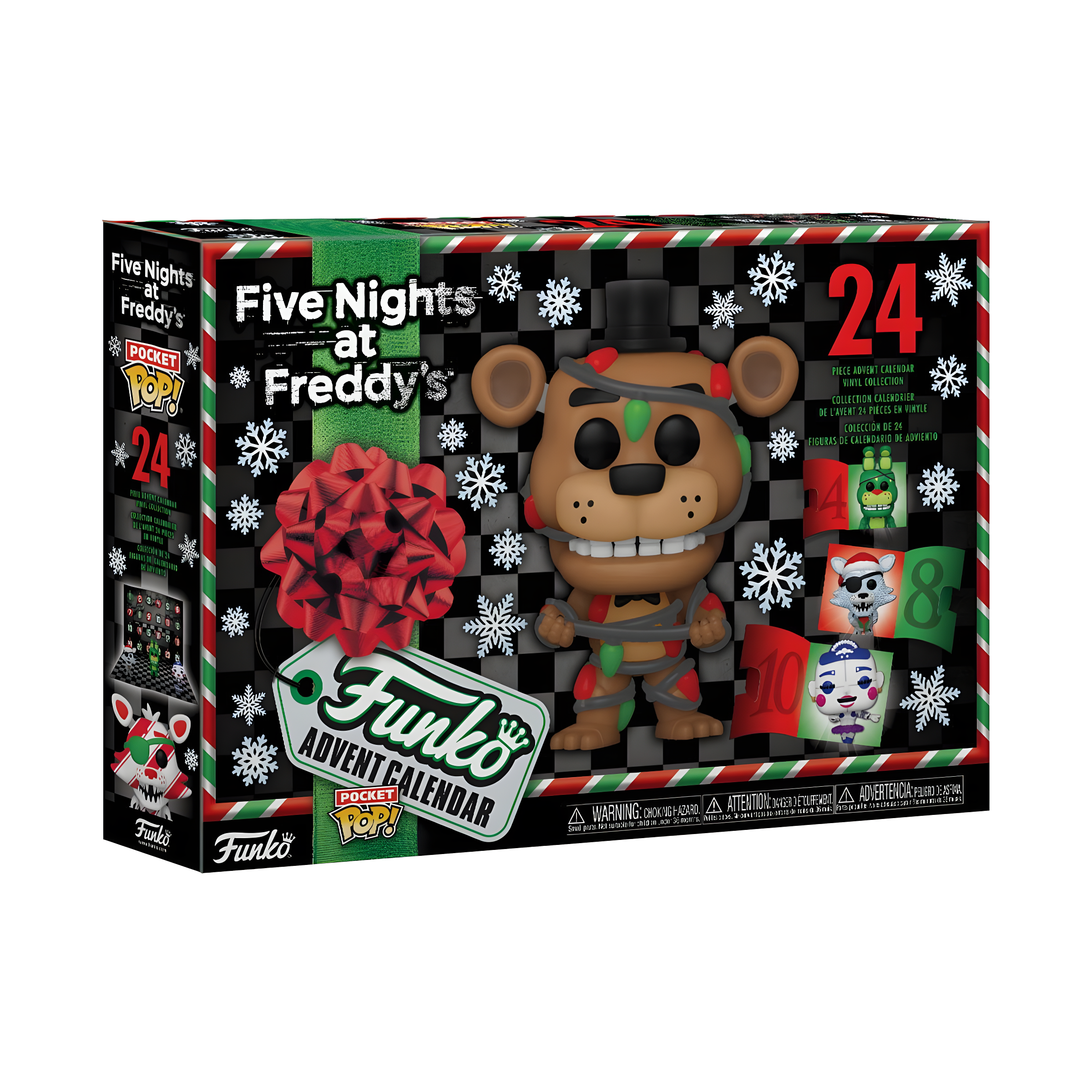 Advent Calendar 2025, Five Night At Freddy'S Toys 24 Days Advent Calendar 2025 Fnaf Toys Halloween Countdown Calendar Halloween Five Night At Freddy'S Toys for Kids, Advent Calendar for Kids