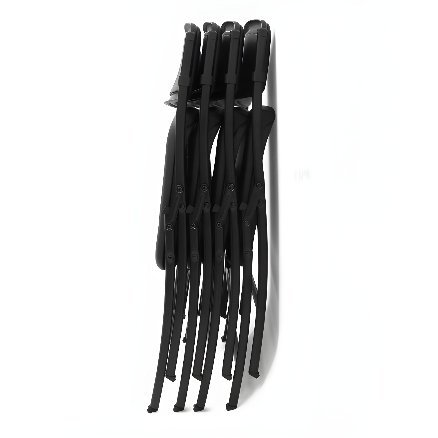 Flex One Plastic / Resin Folding Chair Set (Set of 4)