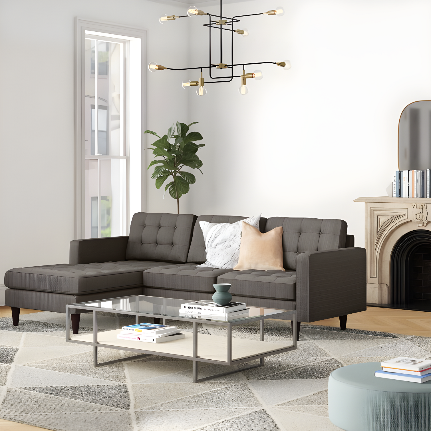 Modway Empress Sectional Sofa