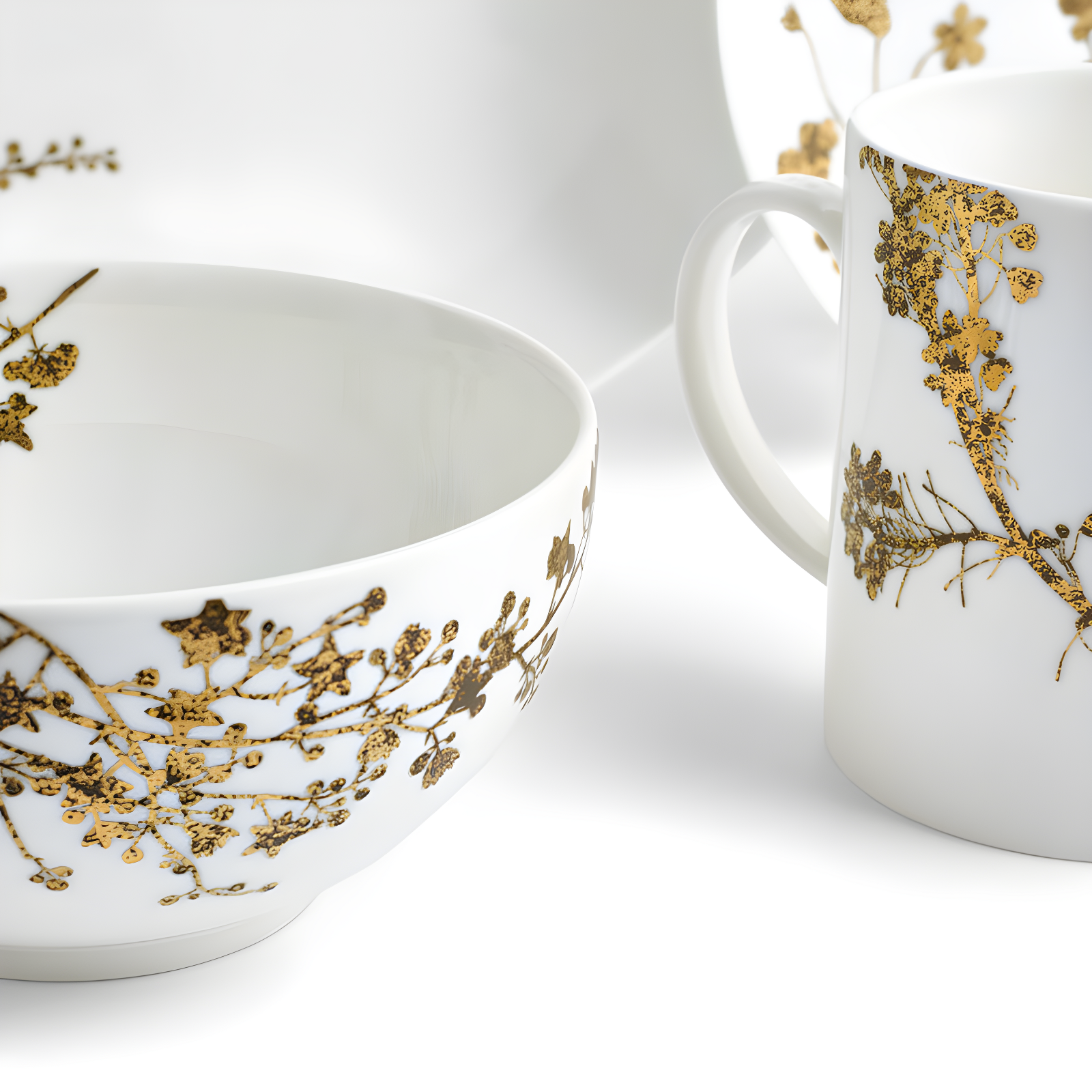 Vera Wang Vera Wang Jardin 4-Piece Setting