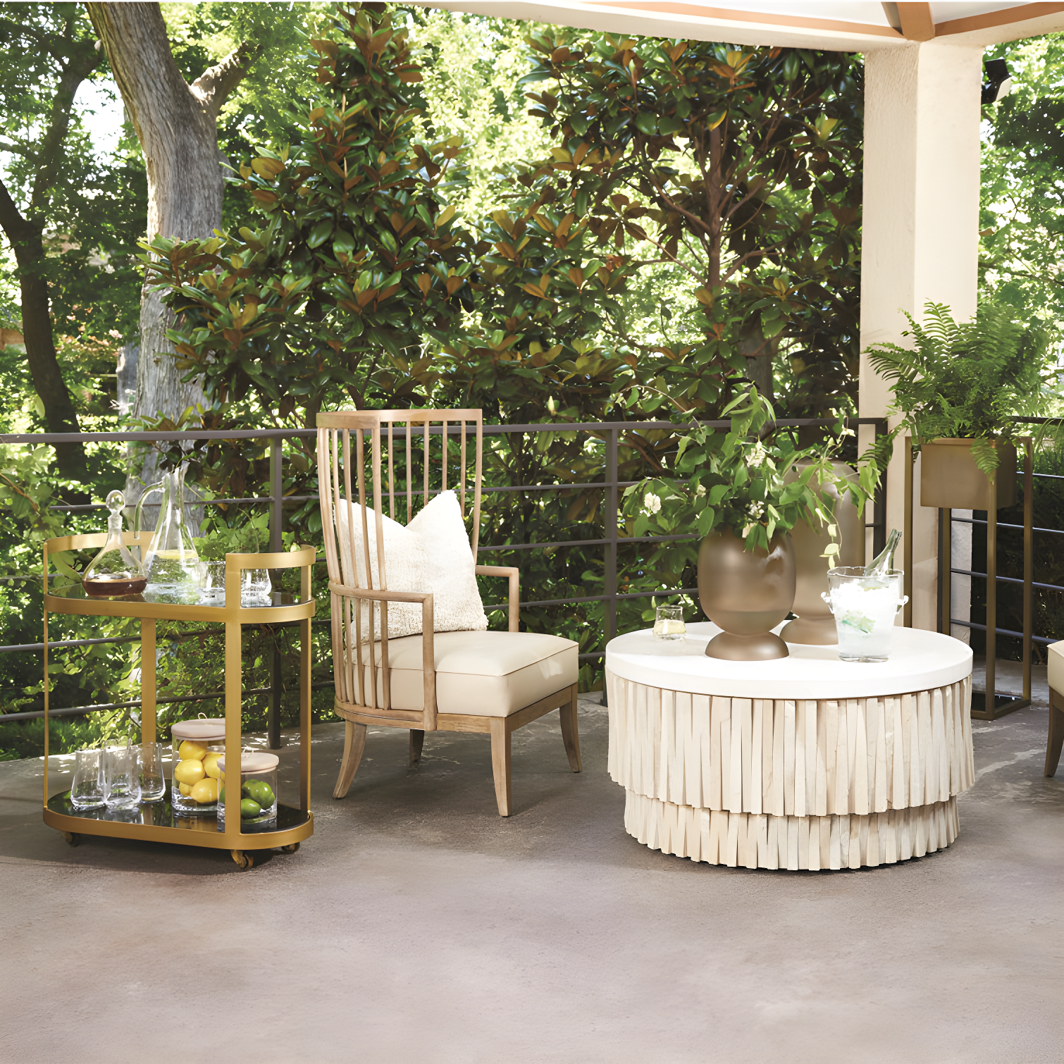 Champagne Bucket-Clear Seeded