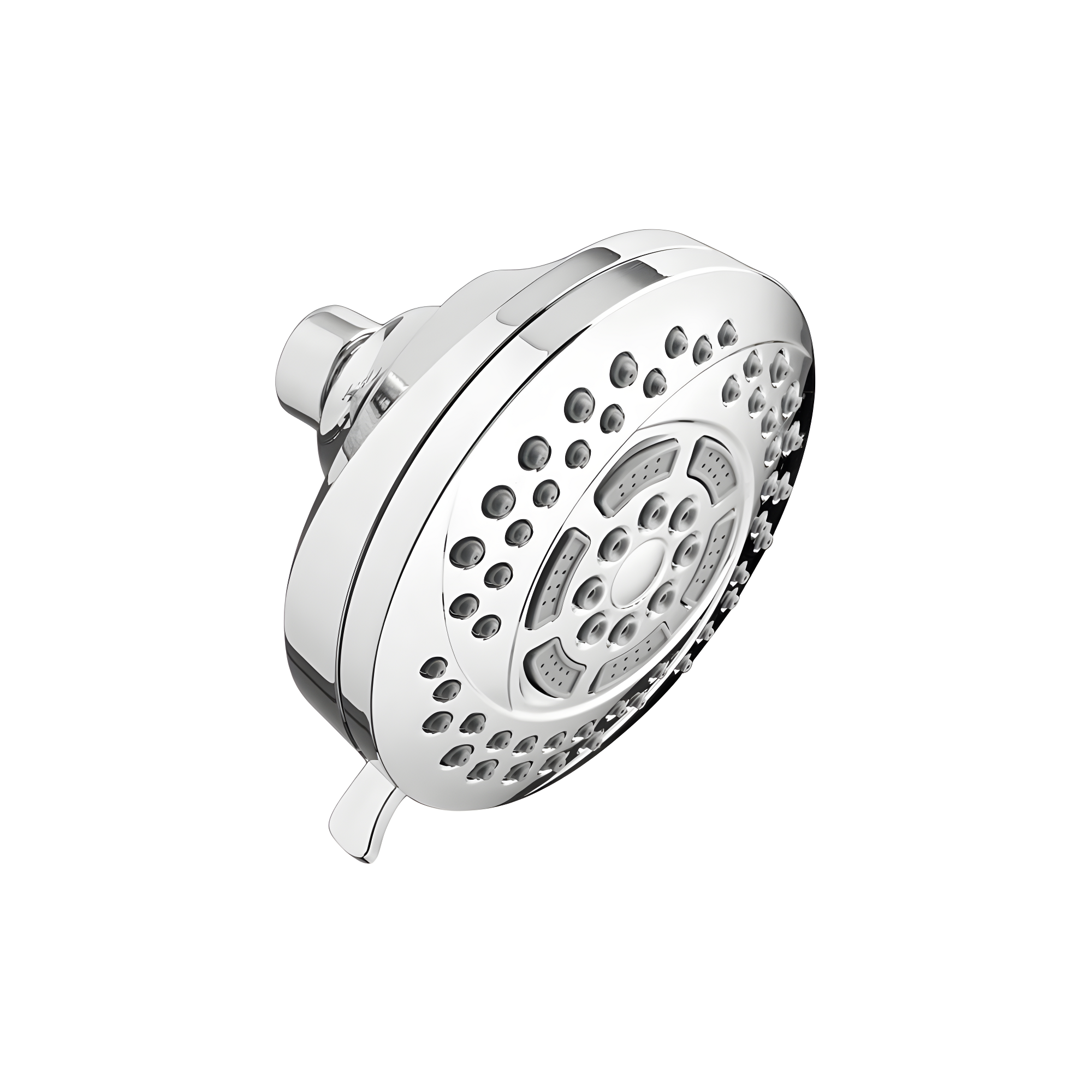 American Standard Hydrofocus 6-Spray 4.5 in. Raincan Showerhead in Polished Chrome
