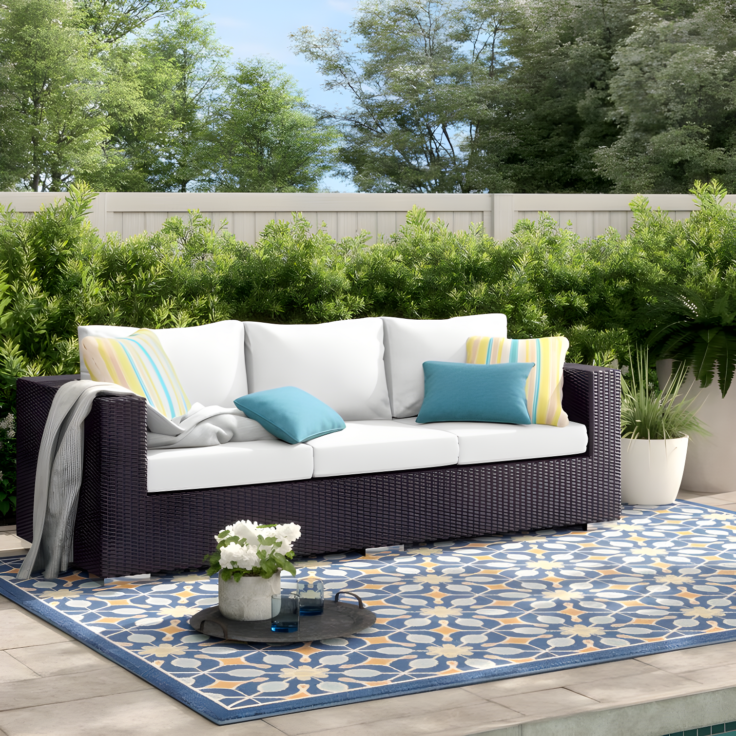 Modway Convene Outdoor Patio Sofa