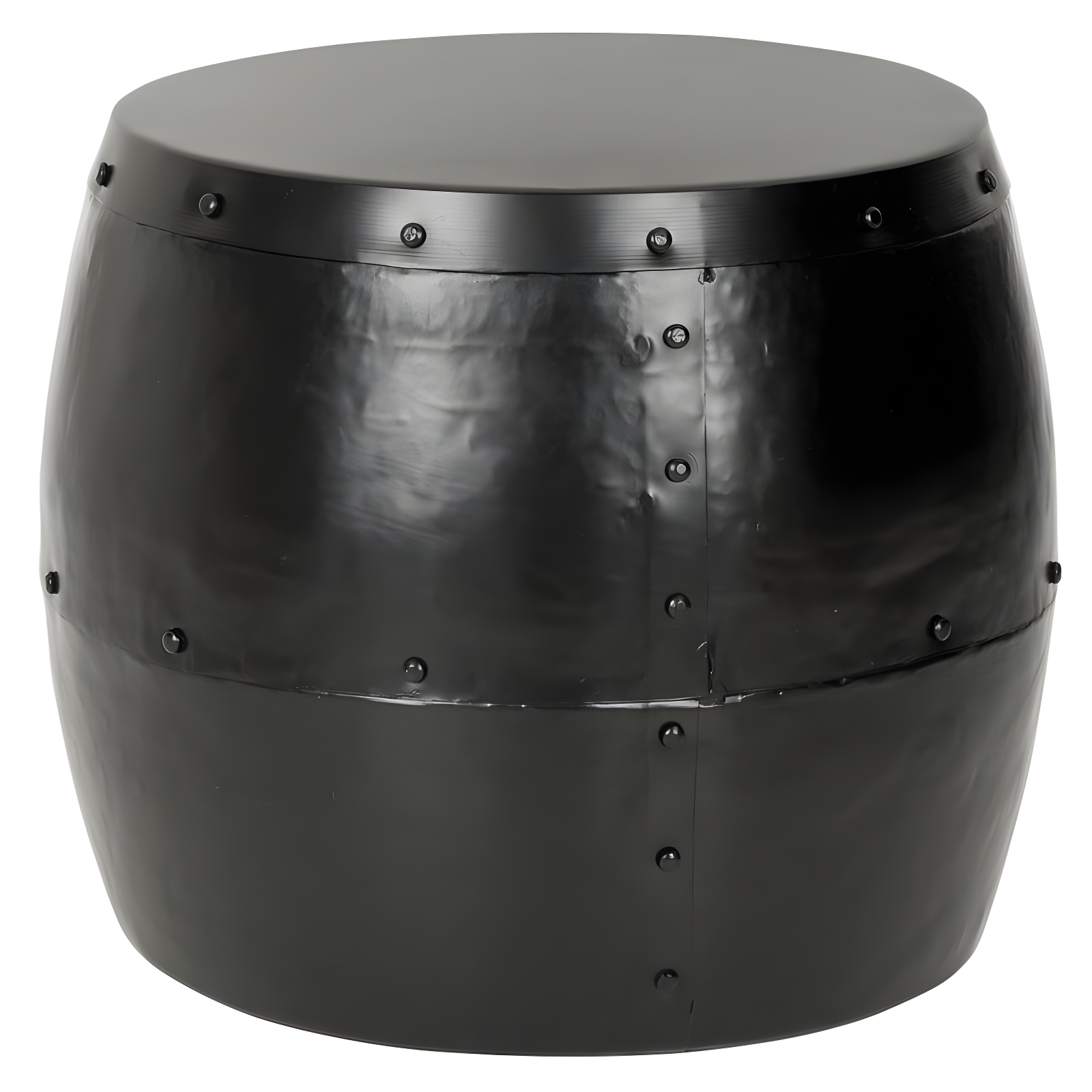 17 Stories Iron Accent Stool