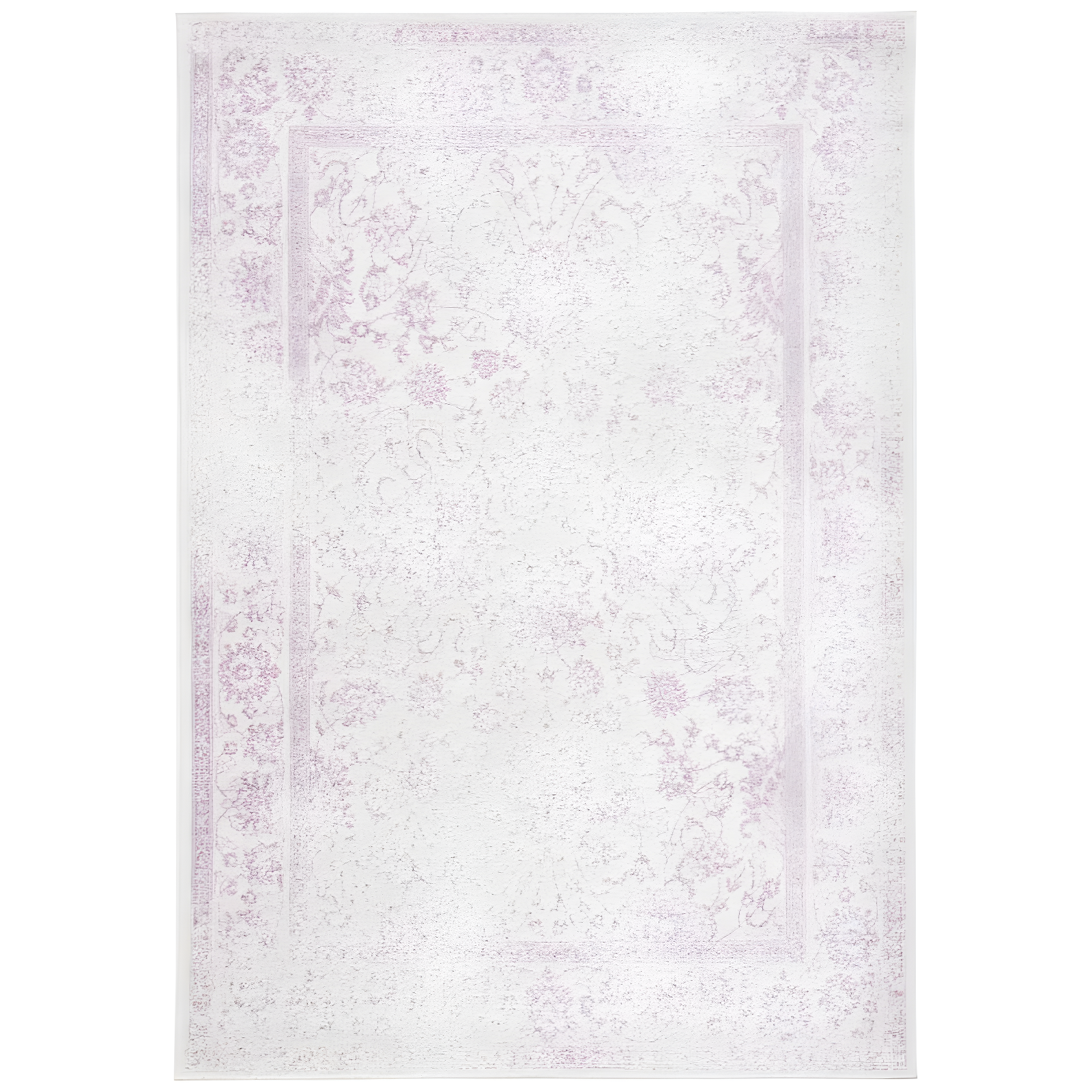 Adirondack ADR109 Machine Made Indoor Area Rug - Ivory/Lavander - 5'-1"x7'-6" - Safavieh