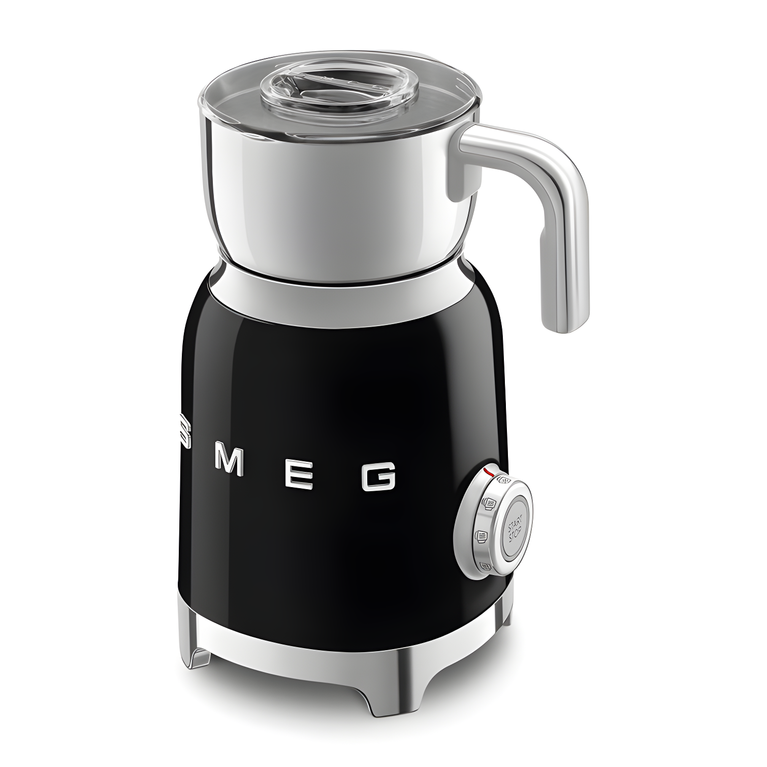 SMEG Black Milk Frother